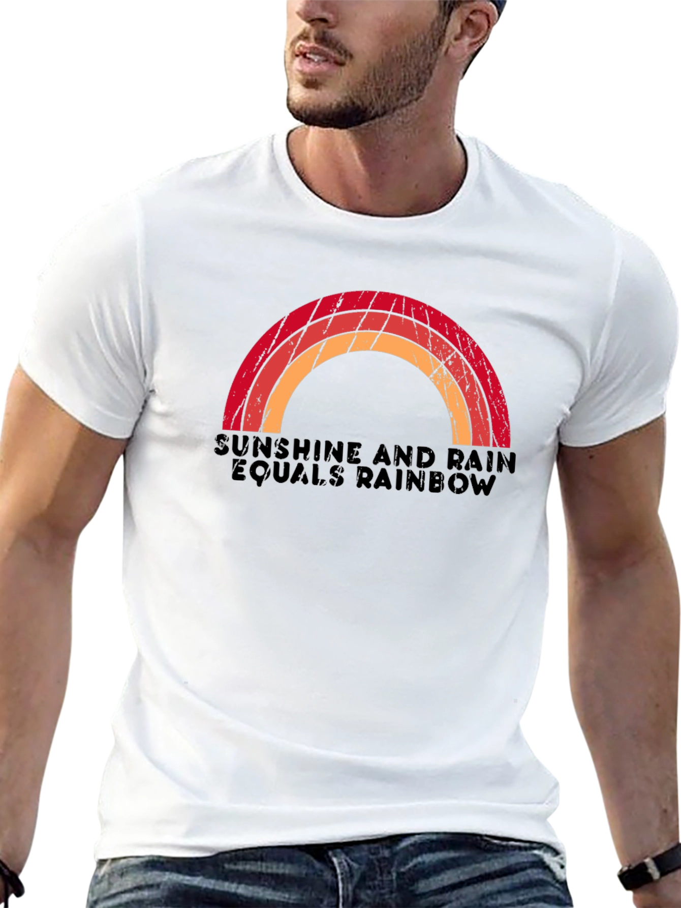 Sunshine and Rain Equals Rainbow T-Shirt