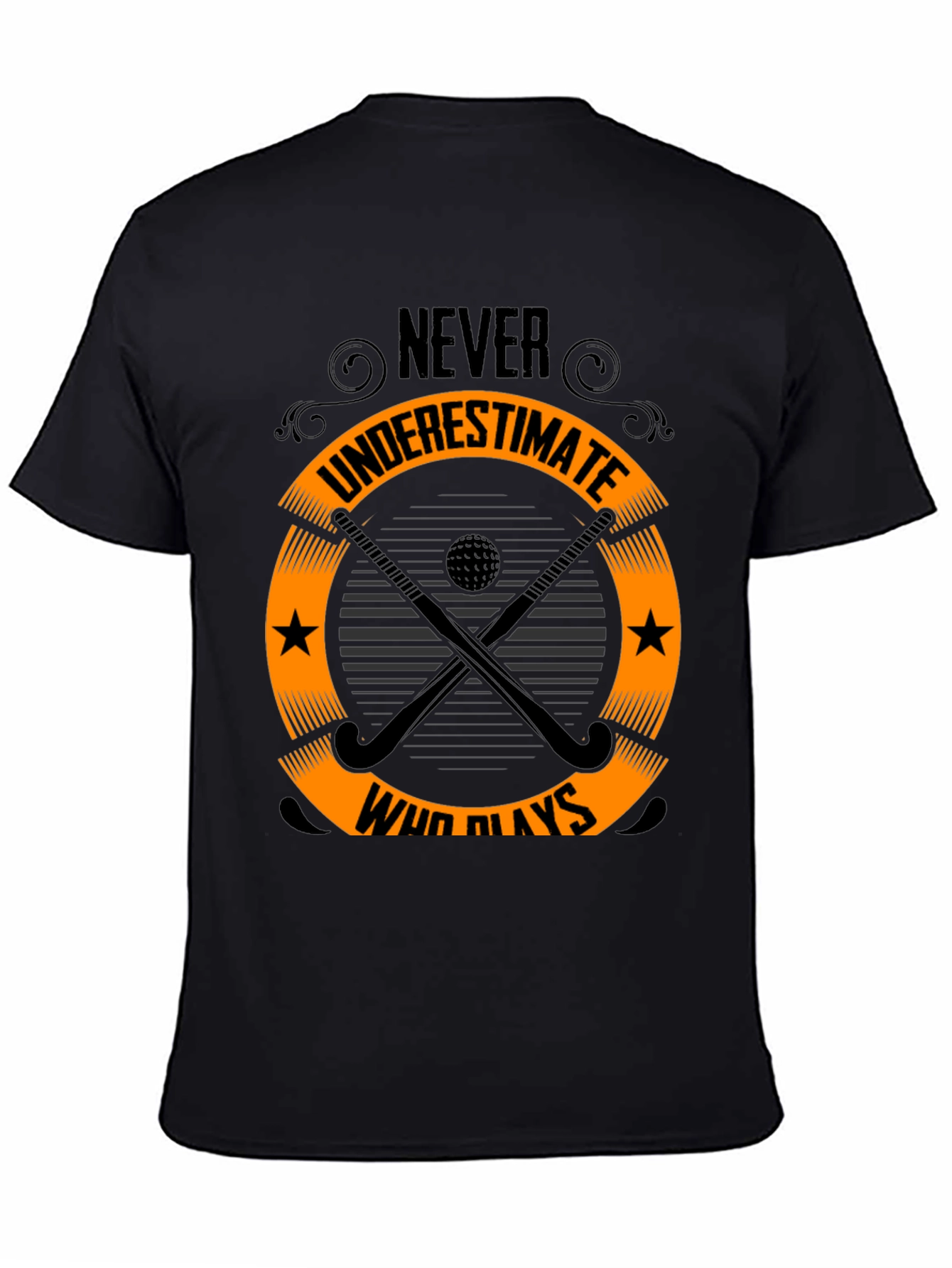 Never Underestimate Hockey Player T-Shirt