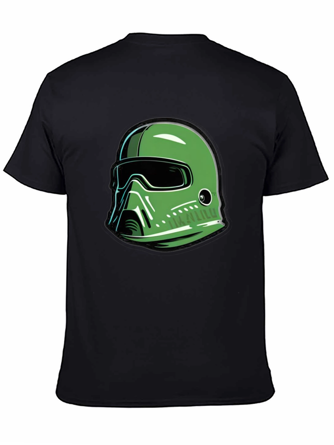 Green Helmet Graphic T-Shirt