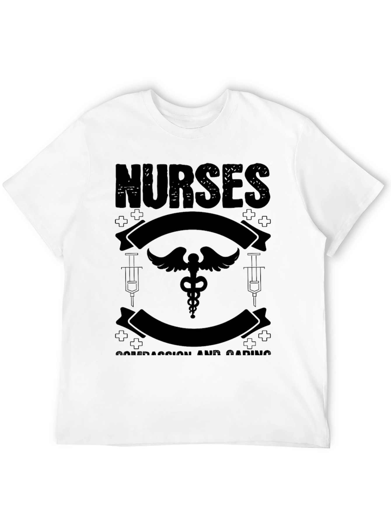 Nurses Compassion & Caring Graphic Tee