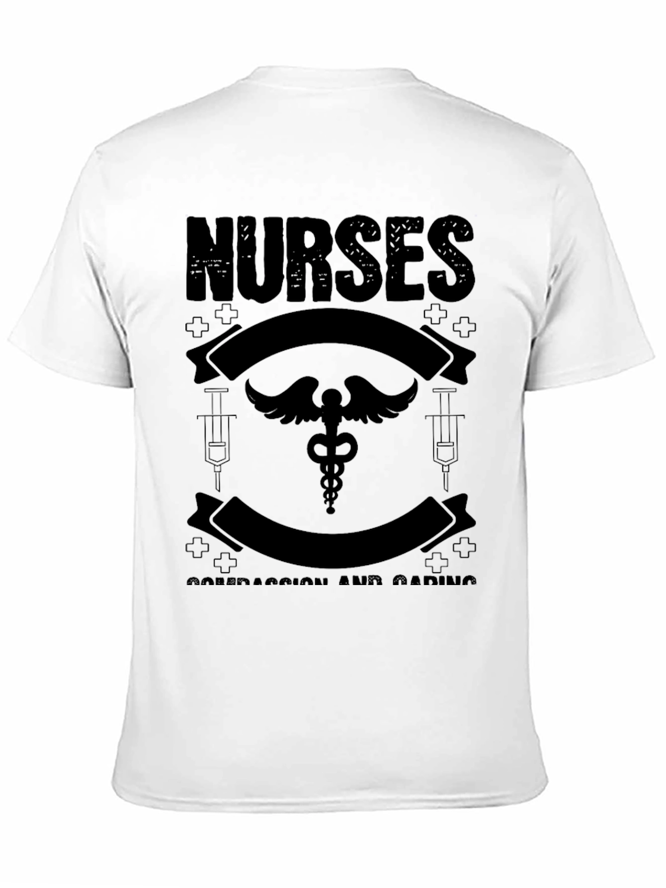 Nurses Compassion & Caring Graphic Tee