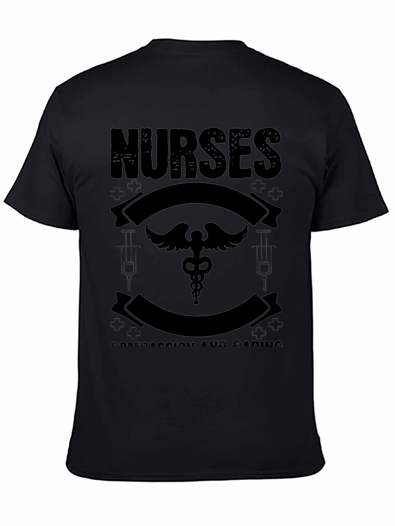 Nurses Compassion & Caring Graphic Tee
