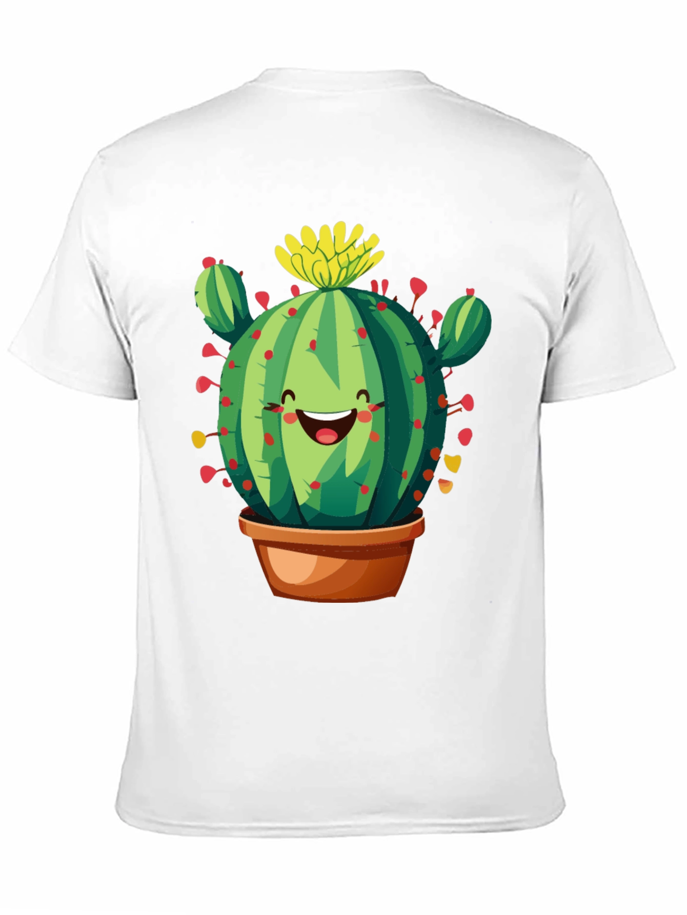 Cactus Graphic Black T-Shirt