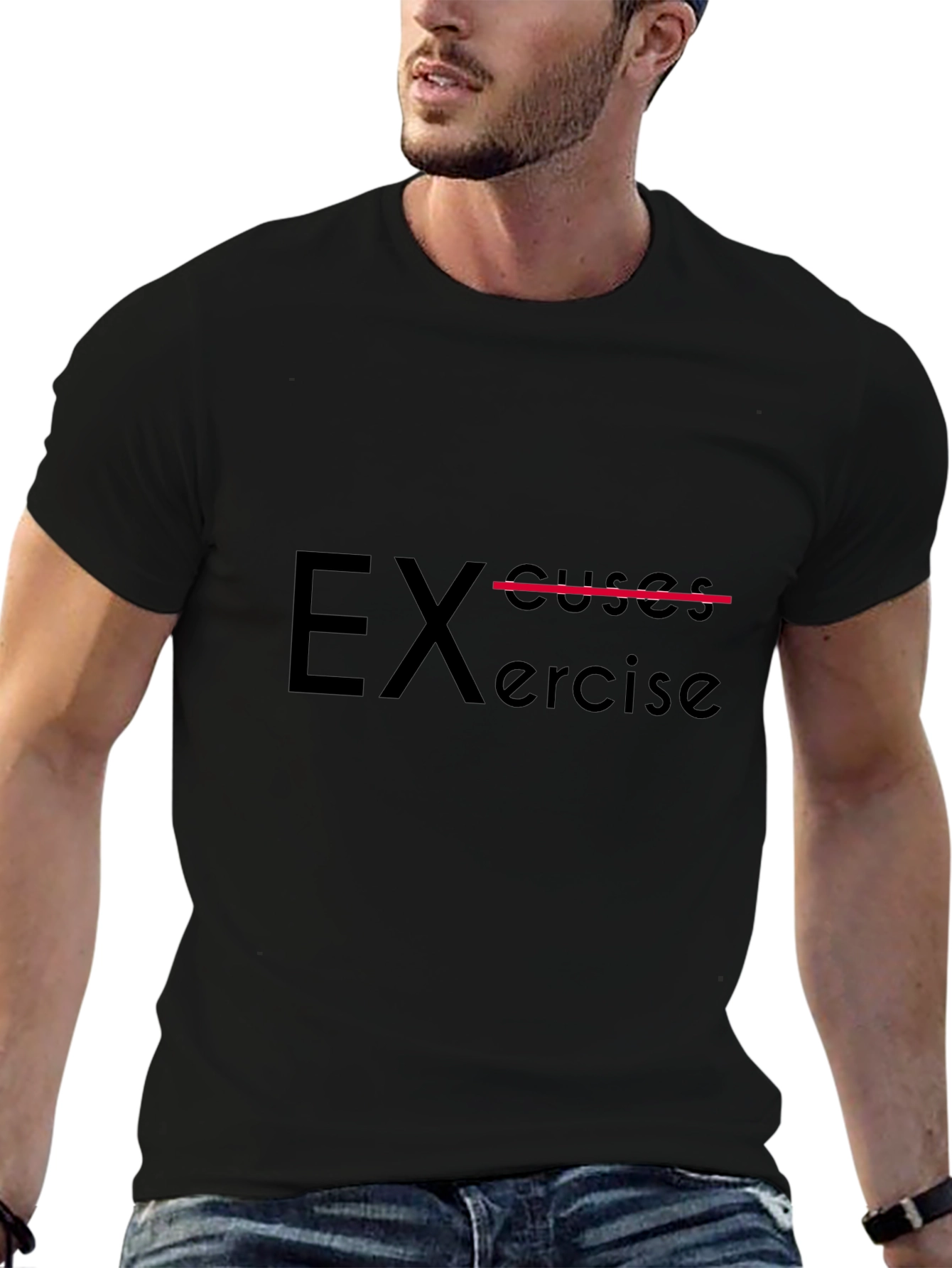 Motivational Exercise Graphic Tee