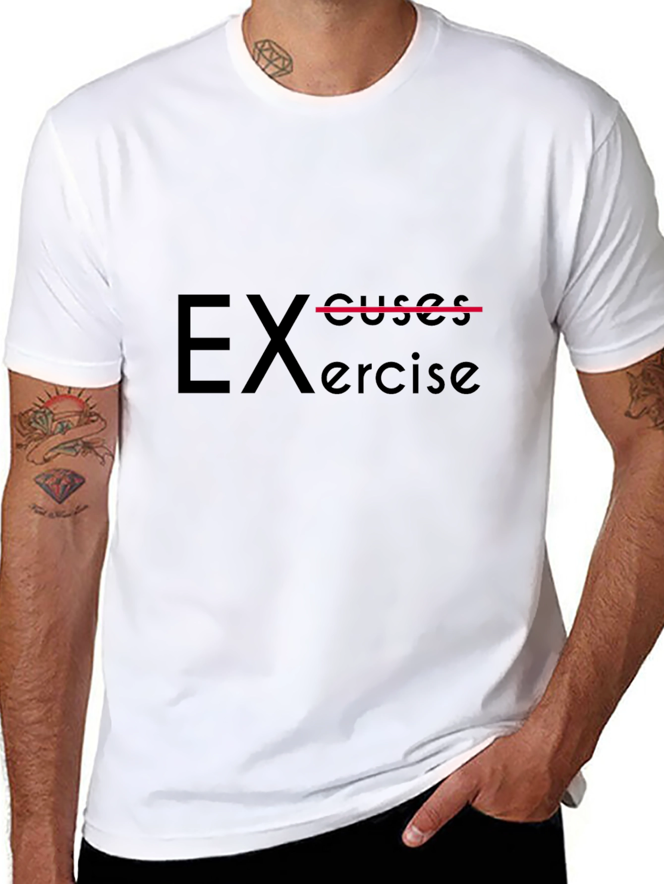 Motivational Exercise Graphic Tee