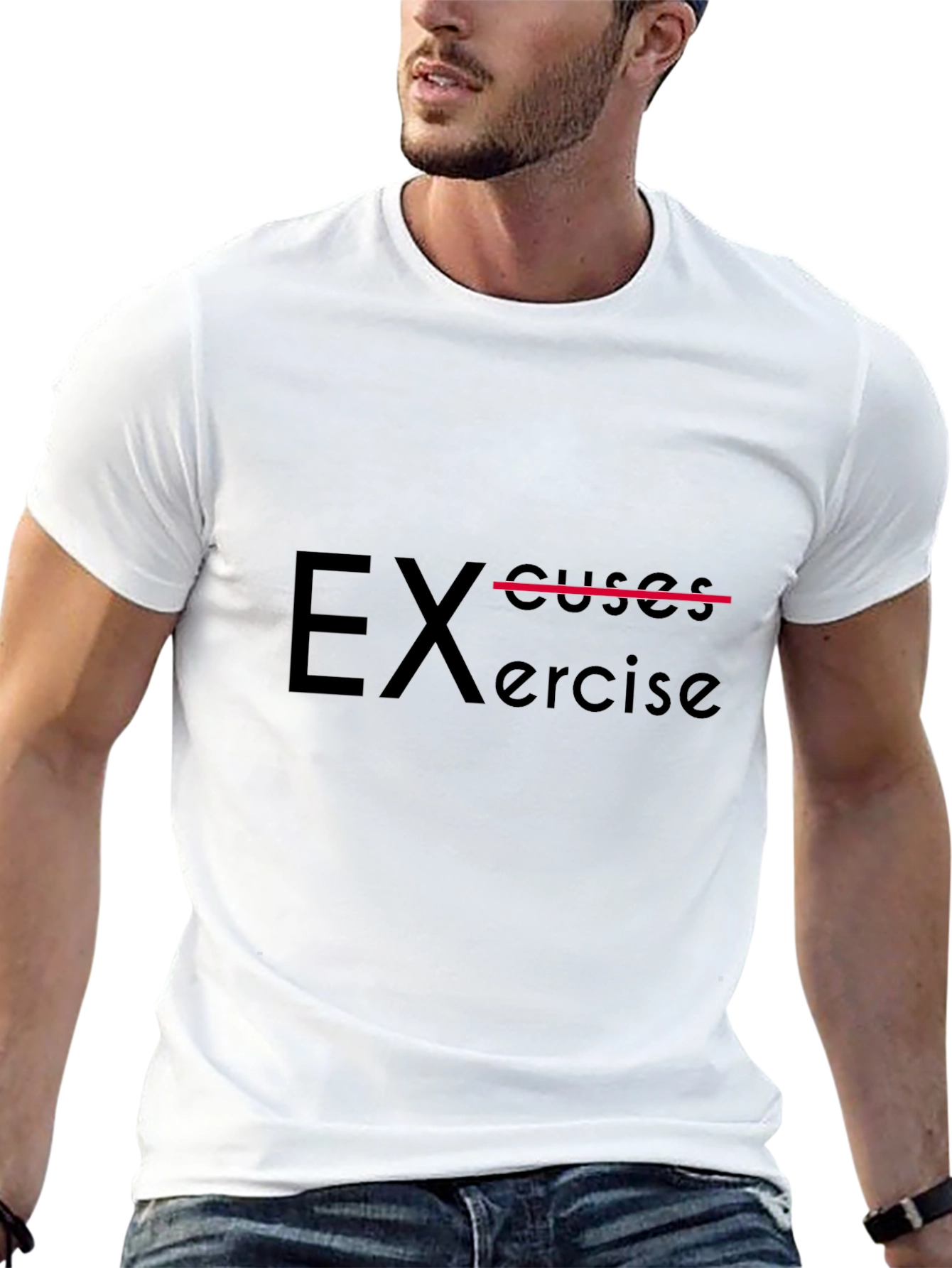 Motivational Exercise Graphic Tee