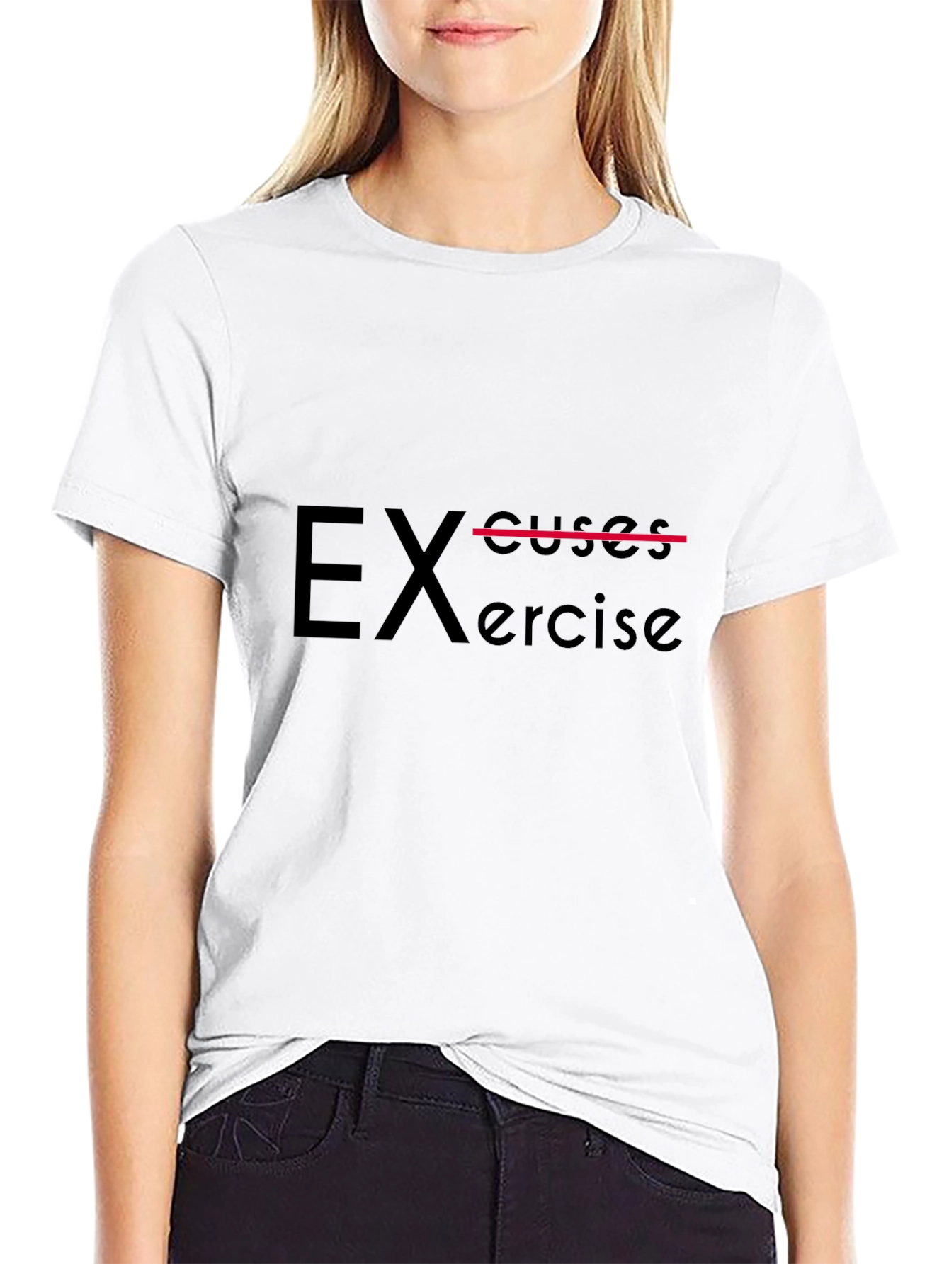 Motivational Exercise Graphic Tee