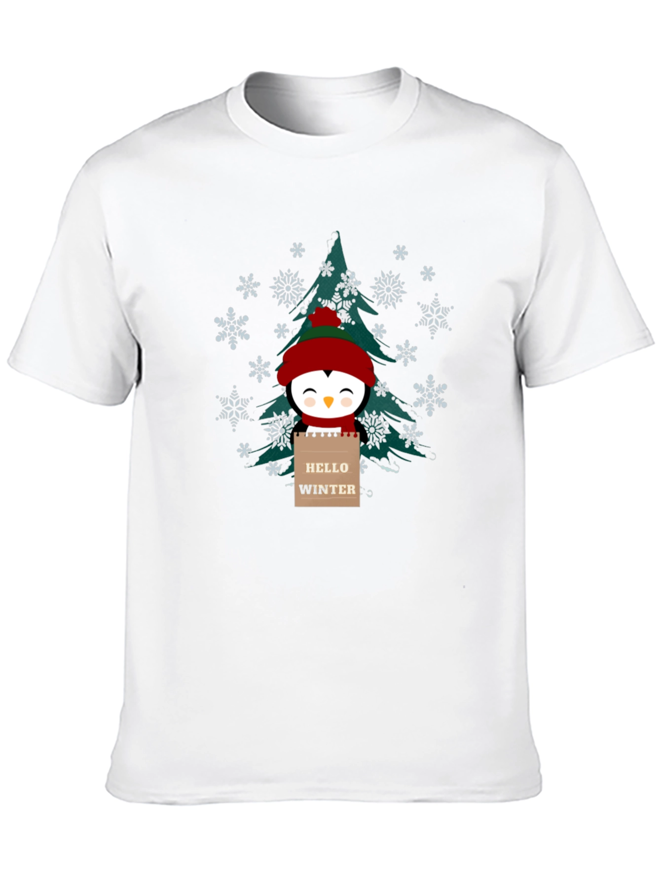 Winter Penguin Graphic Tee