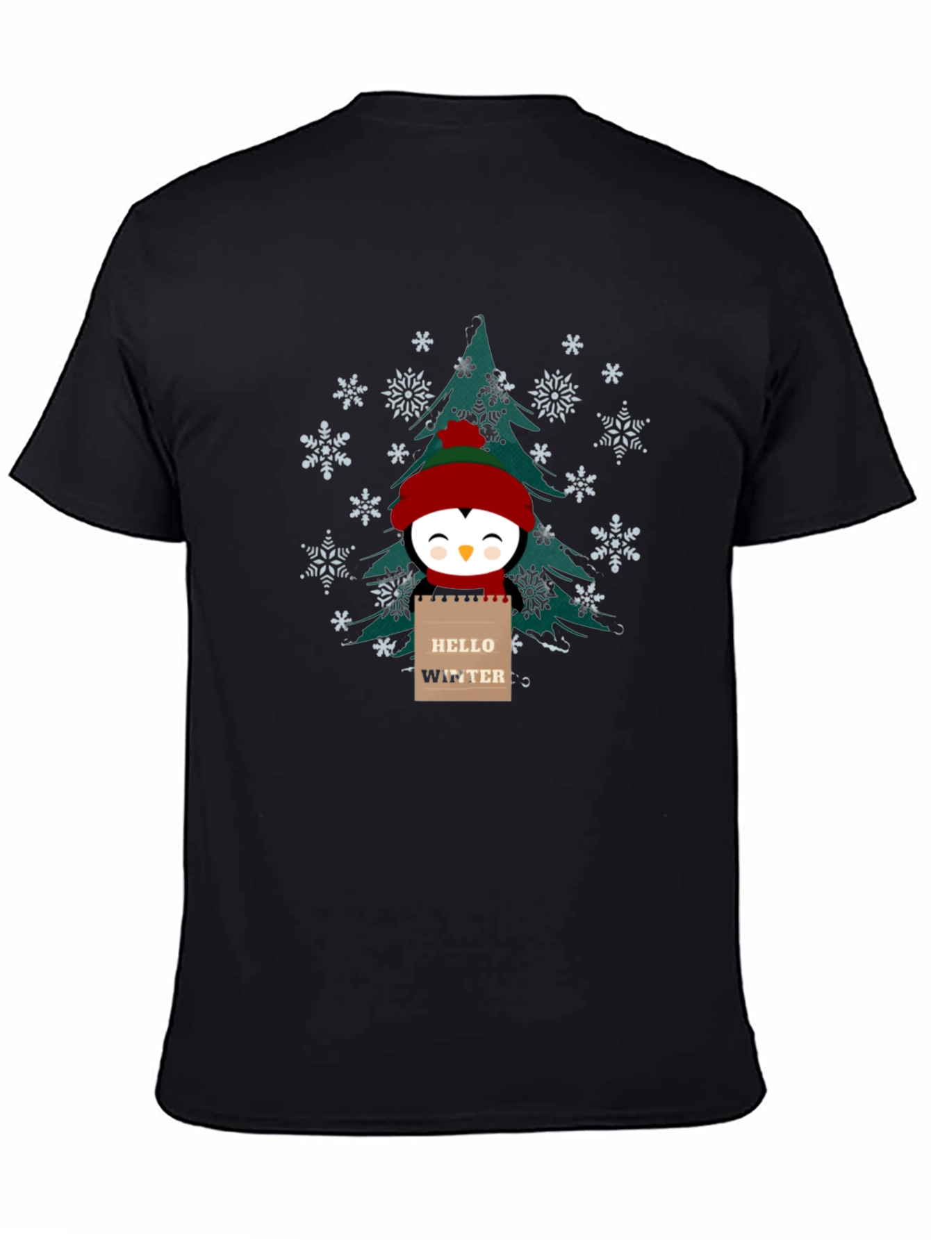 Winter Penguin Graphic Tee
