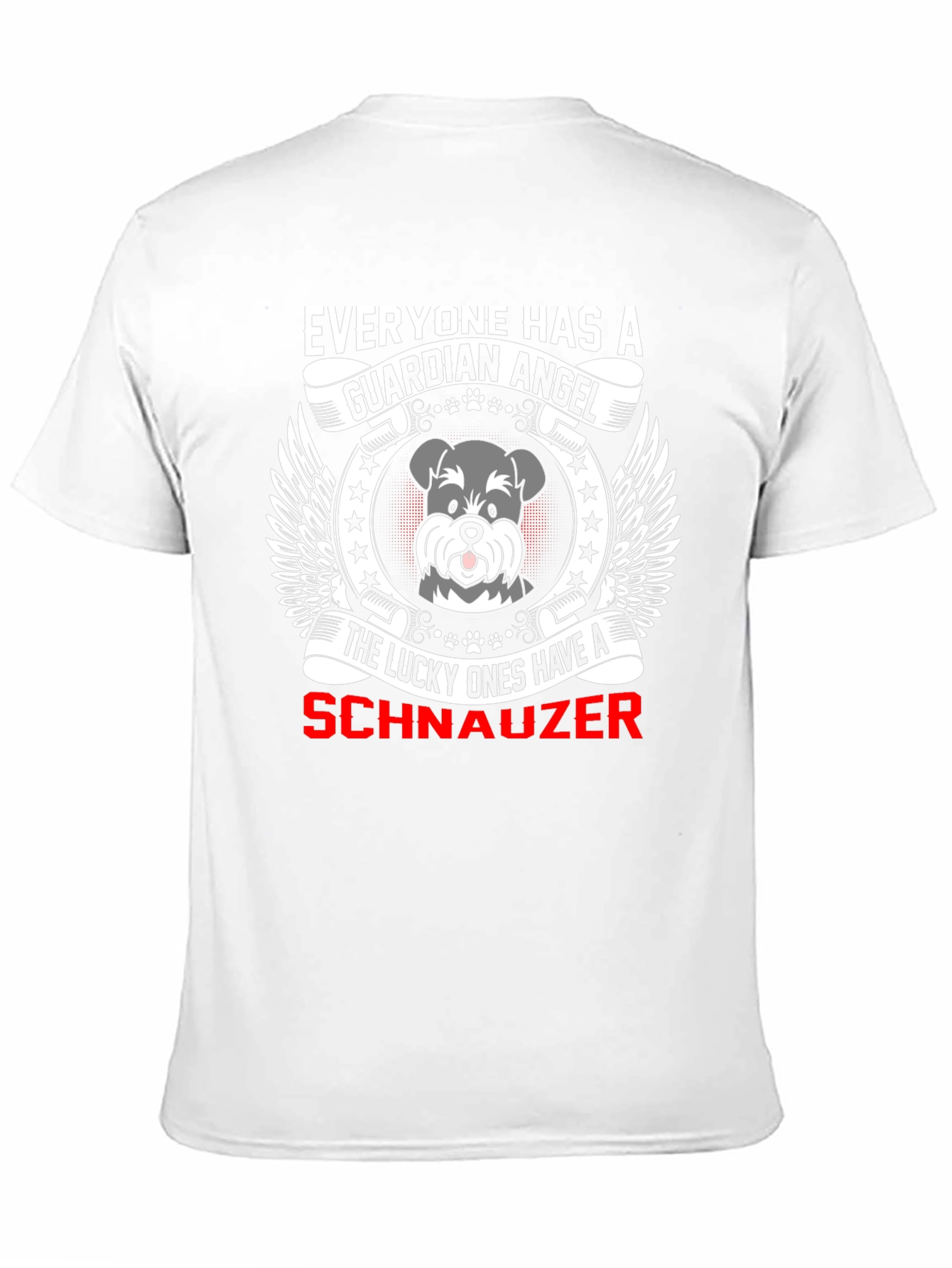 Guardian Angel Schnauzer T-Shirt
