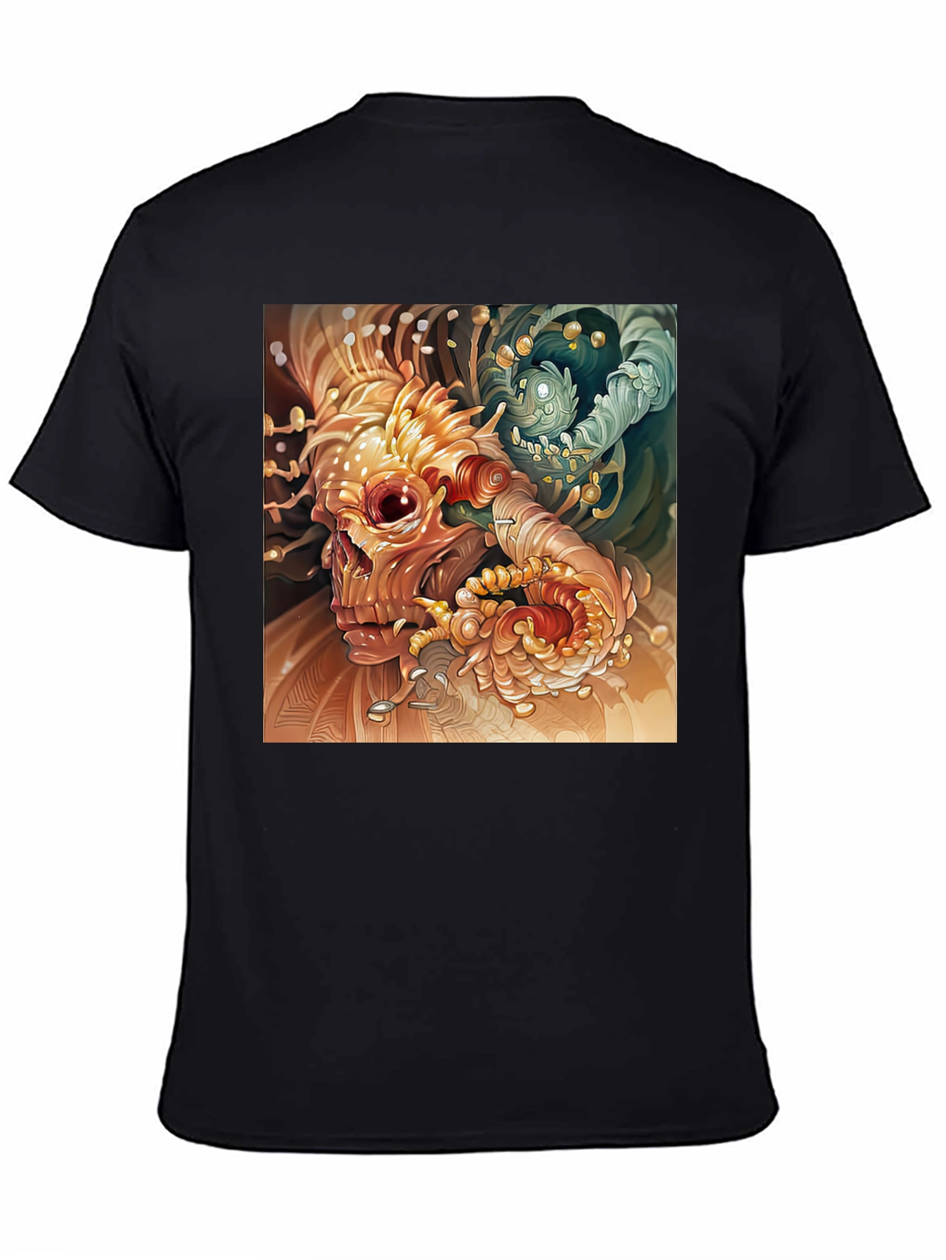 Skull Art Graphic Tee - Unique Design