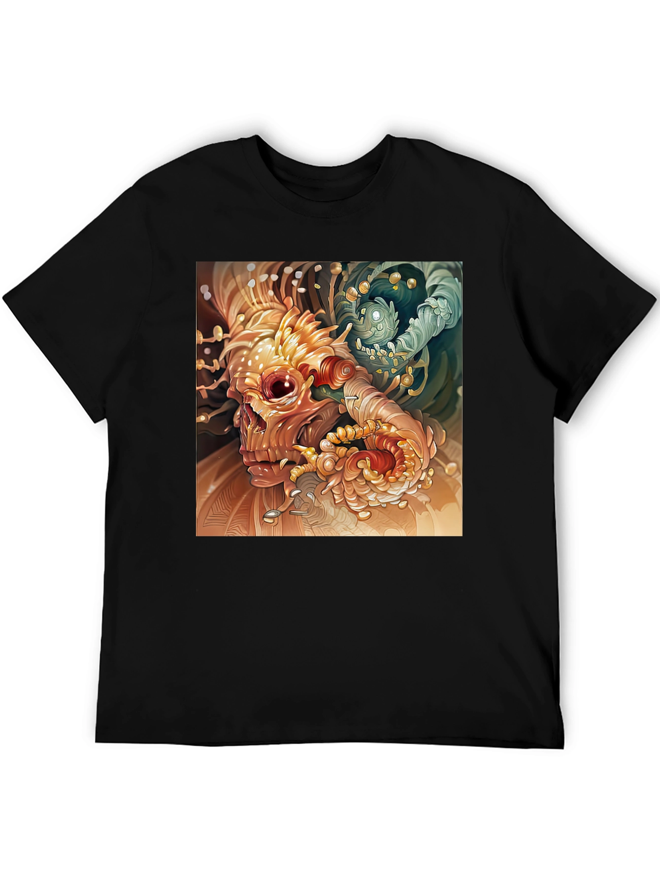 Skull Art Graphic Tee - Unique Design
