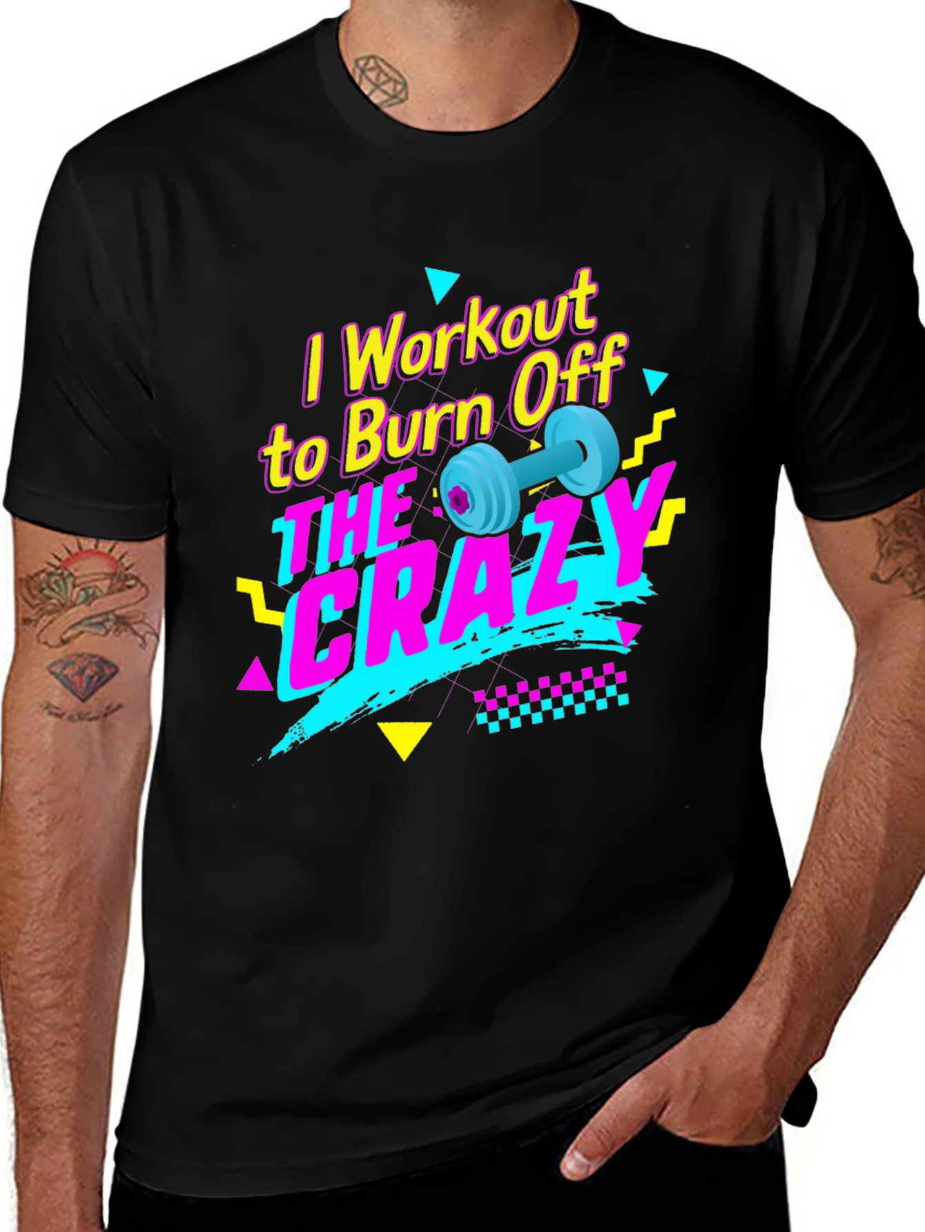 Workout to Burn Off the Crazy T-Shirt