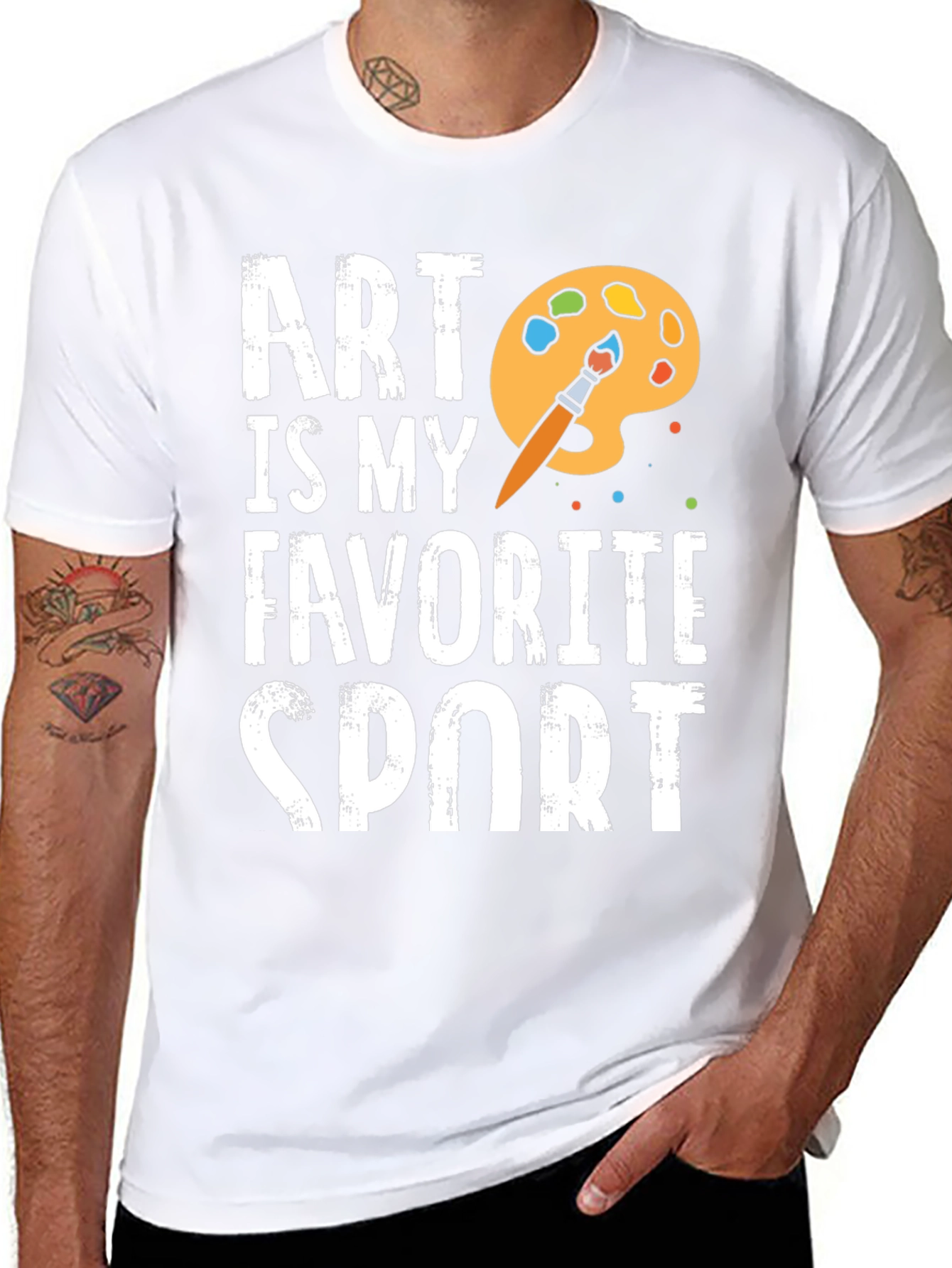 Art is My Favorite Sport T-Shirt
