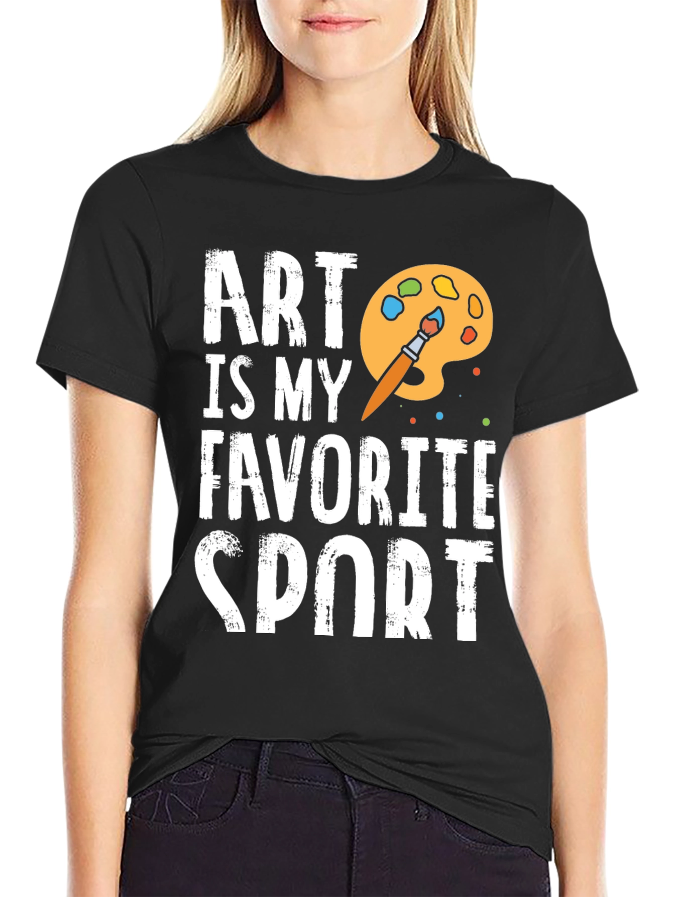 Art is My Favorite Sport T-Shirt