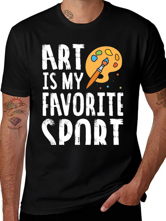Art is My Favorite Sport T-Shirt