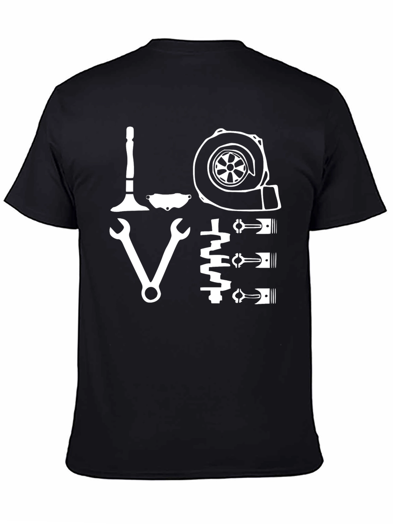 Love Cars Mechanic T-Shirt - Auto Enthusiast