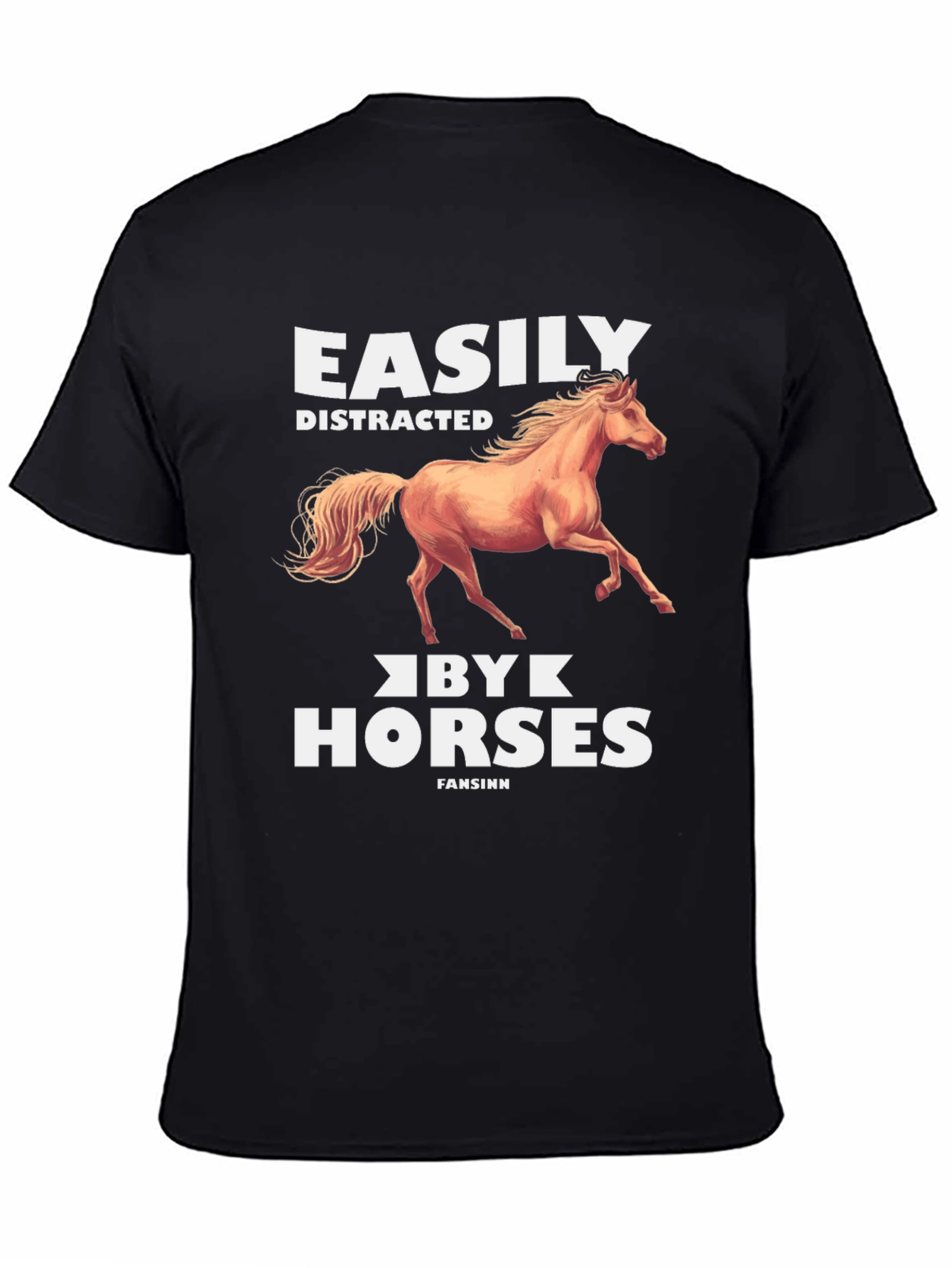 Easily Distracted by Horses Graphic Tee