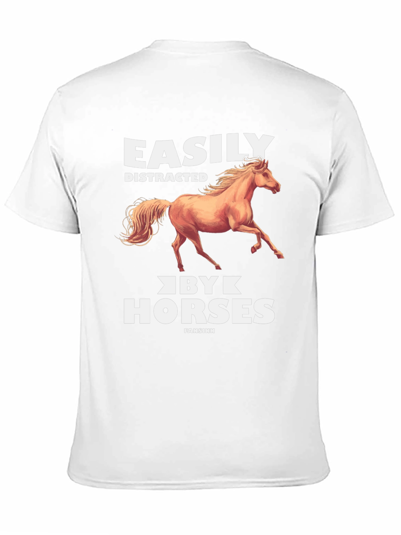 Easily Distracted by Horses Graphic Tee