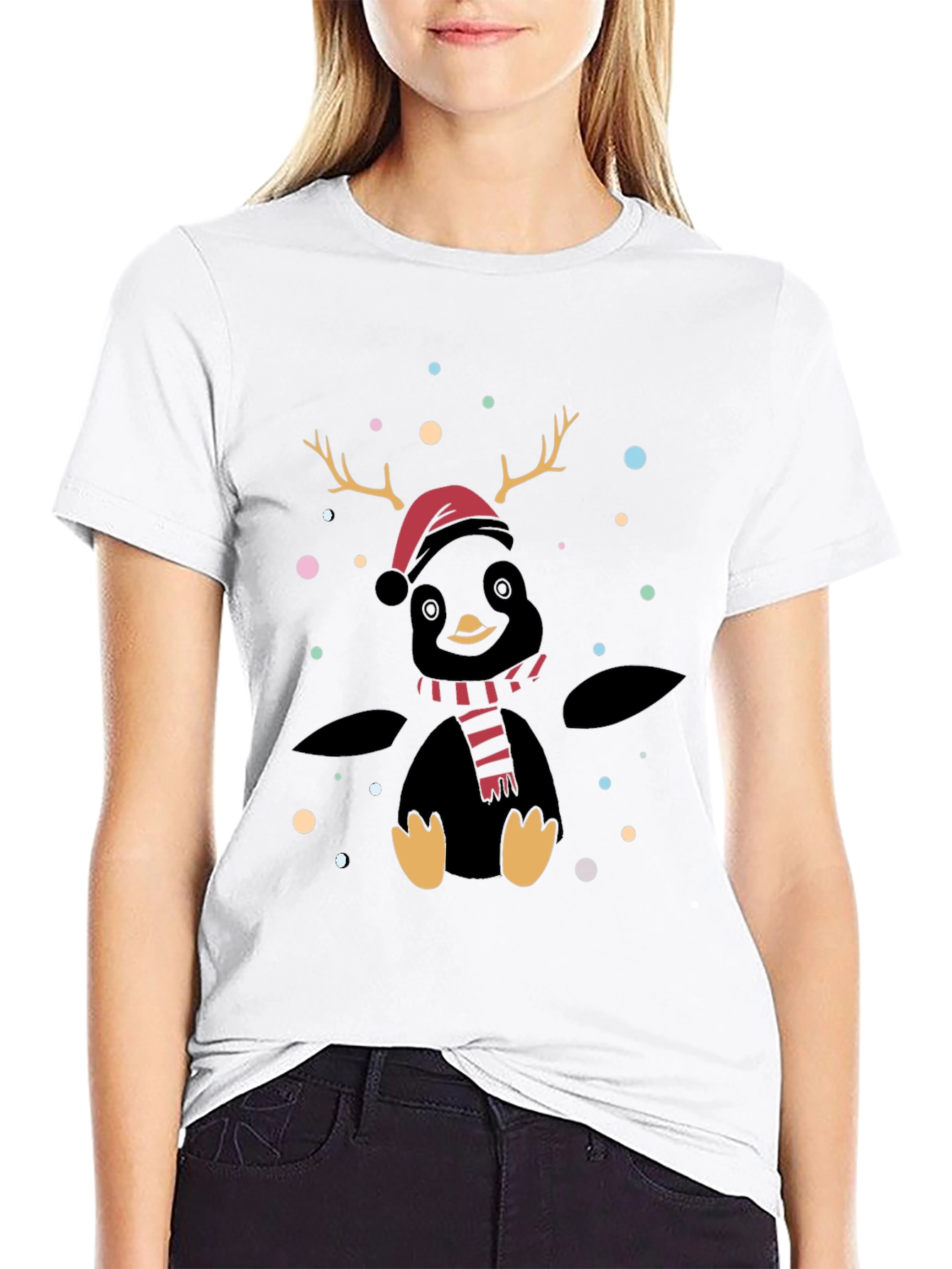 Holiday Panda Graphic Tee