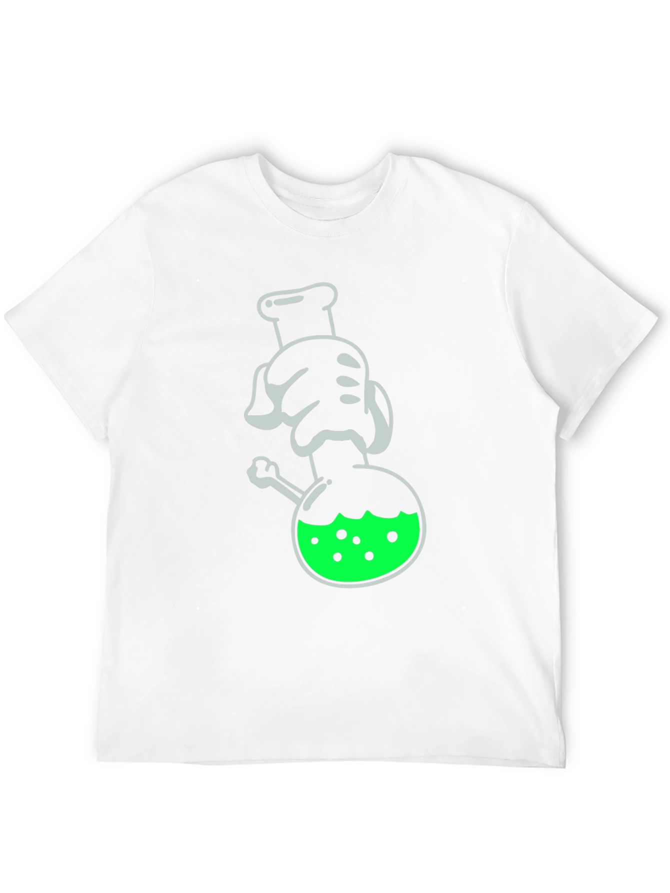 Mad Scientist Cartoon T-Shirt