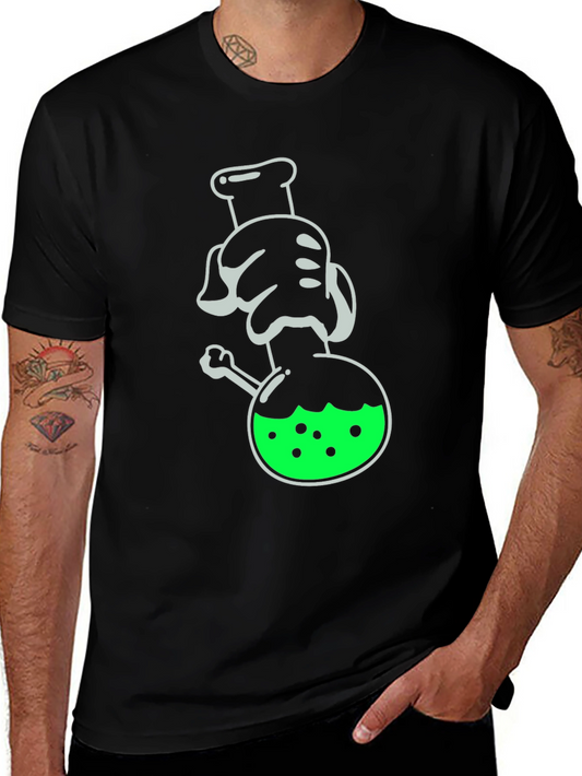 Mad Scientist Cartoon T-Shirt