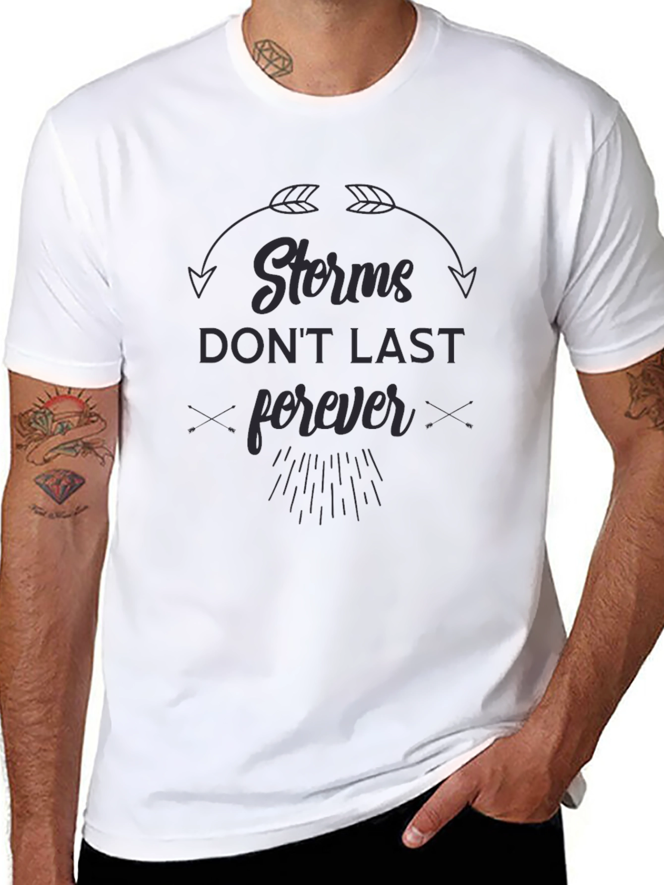 Storms Dont Last Forever Graphic Tee