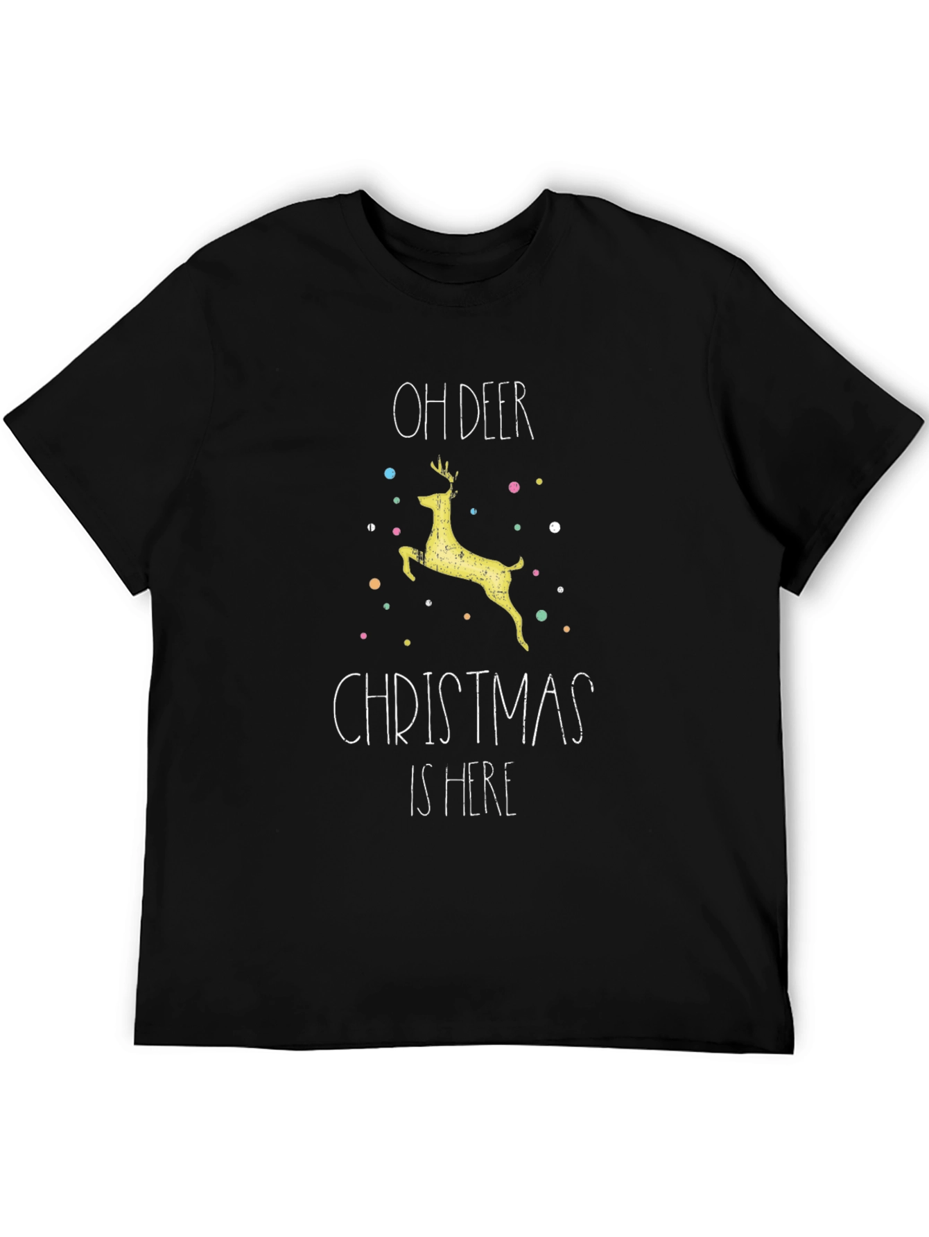 Oh Deer Christmas T-Shirt - Holiday Festive Tee