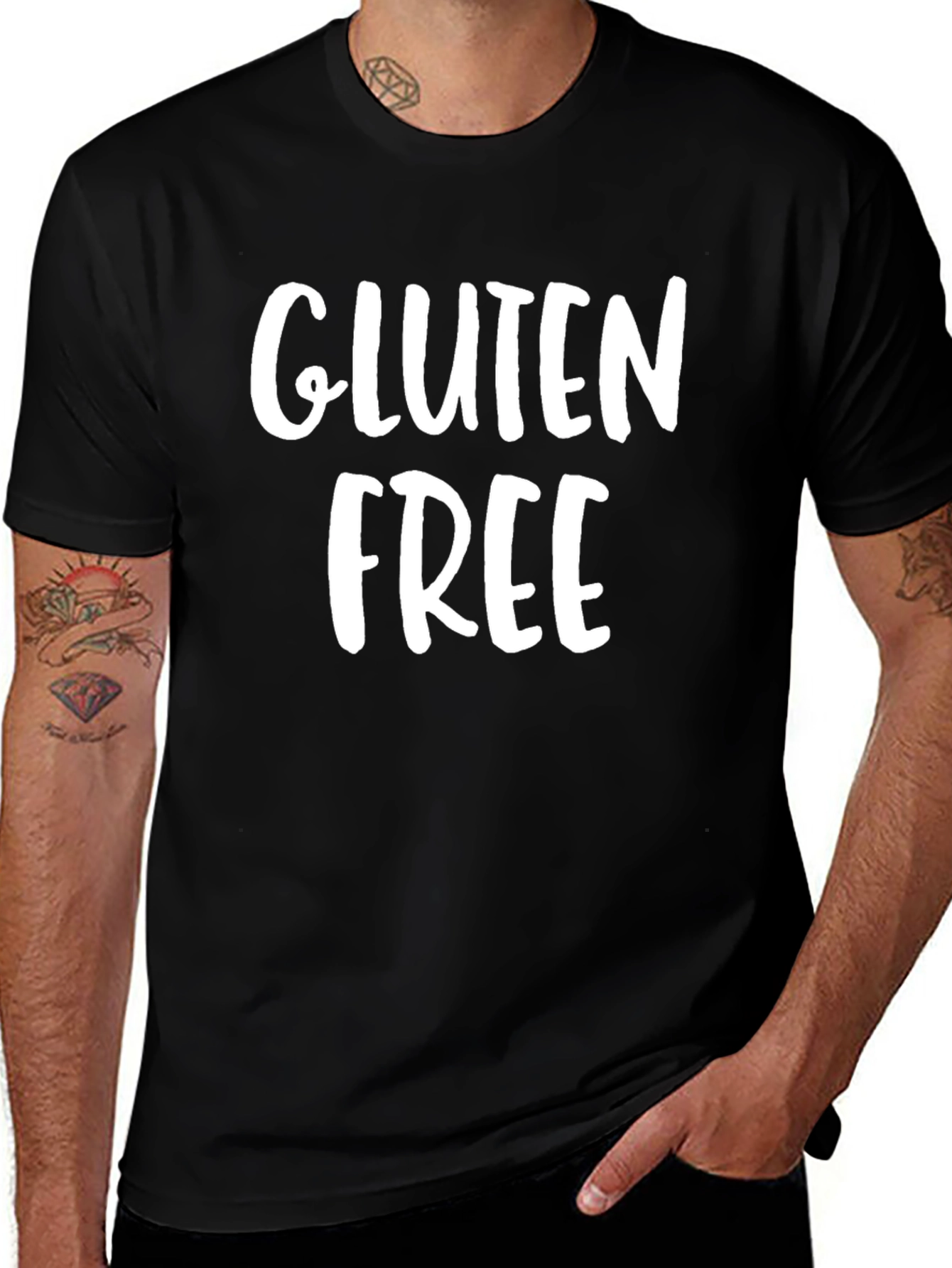 Gluten Free Graphic T-Shirt - Trendy Foodie Tee