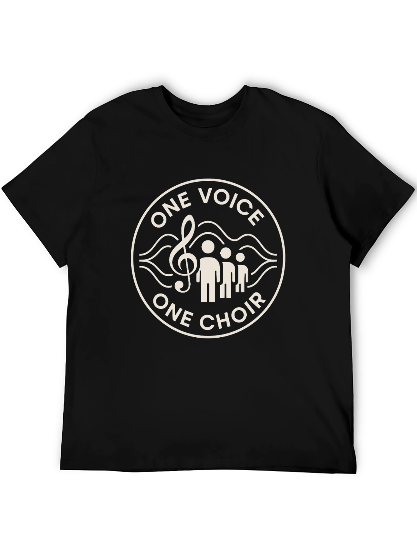 One Voice One Choir Black T-Shirt