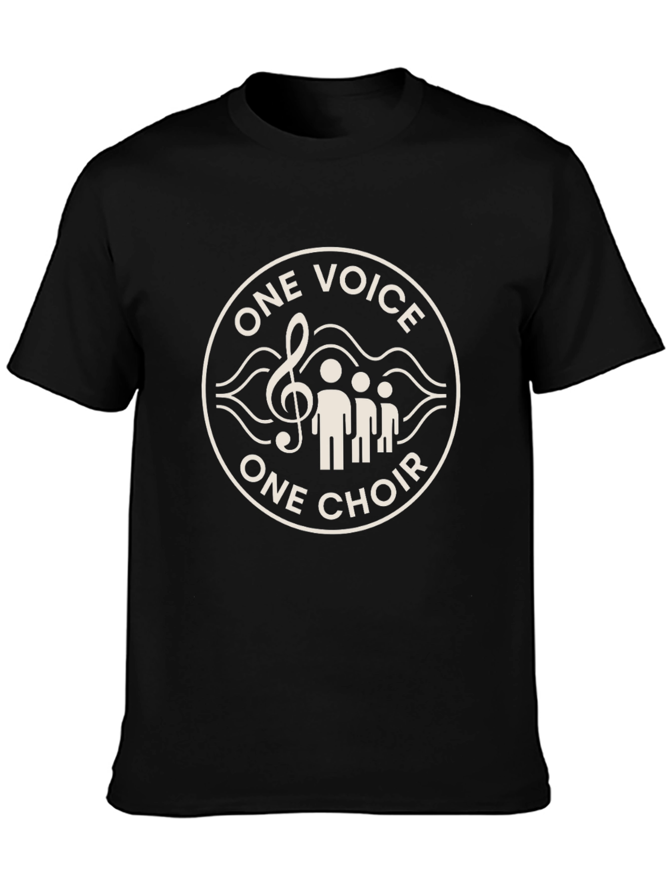 One Voice One Choir Black T-Shirt