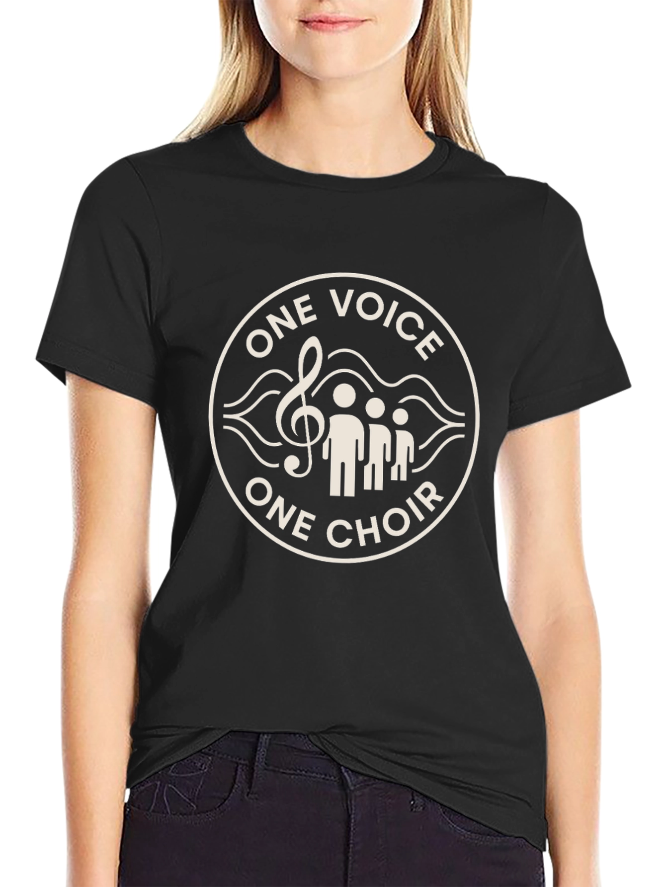 One Voice One Choir Black T-Shirt
