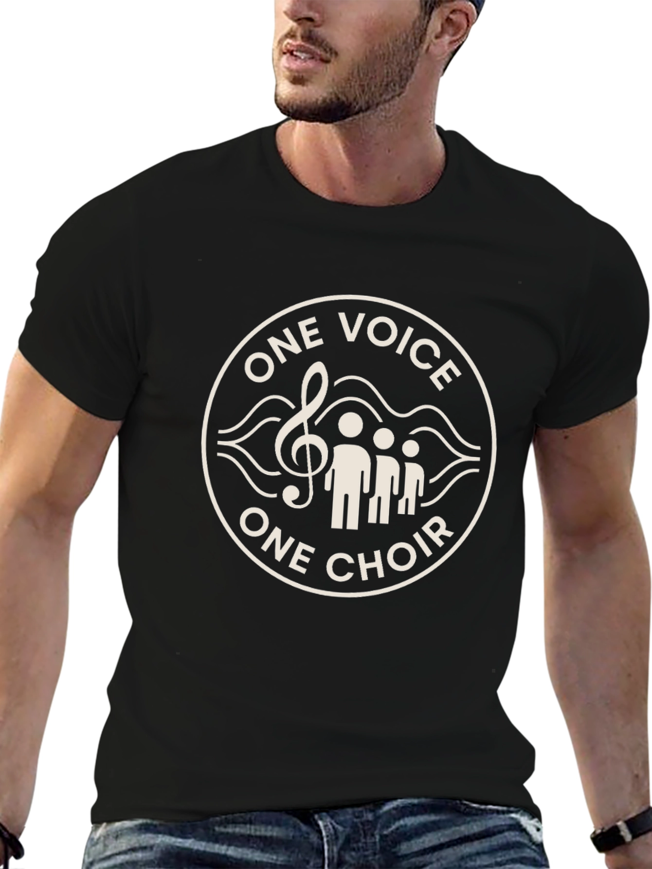 One Voice One Choir Black T-Shirt