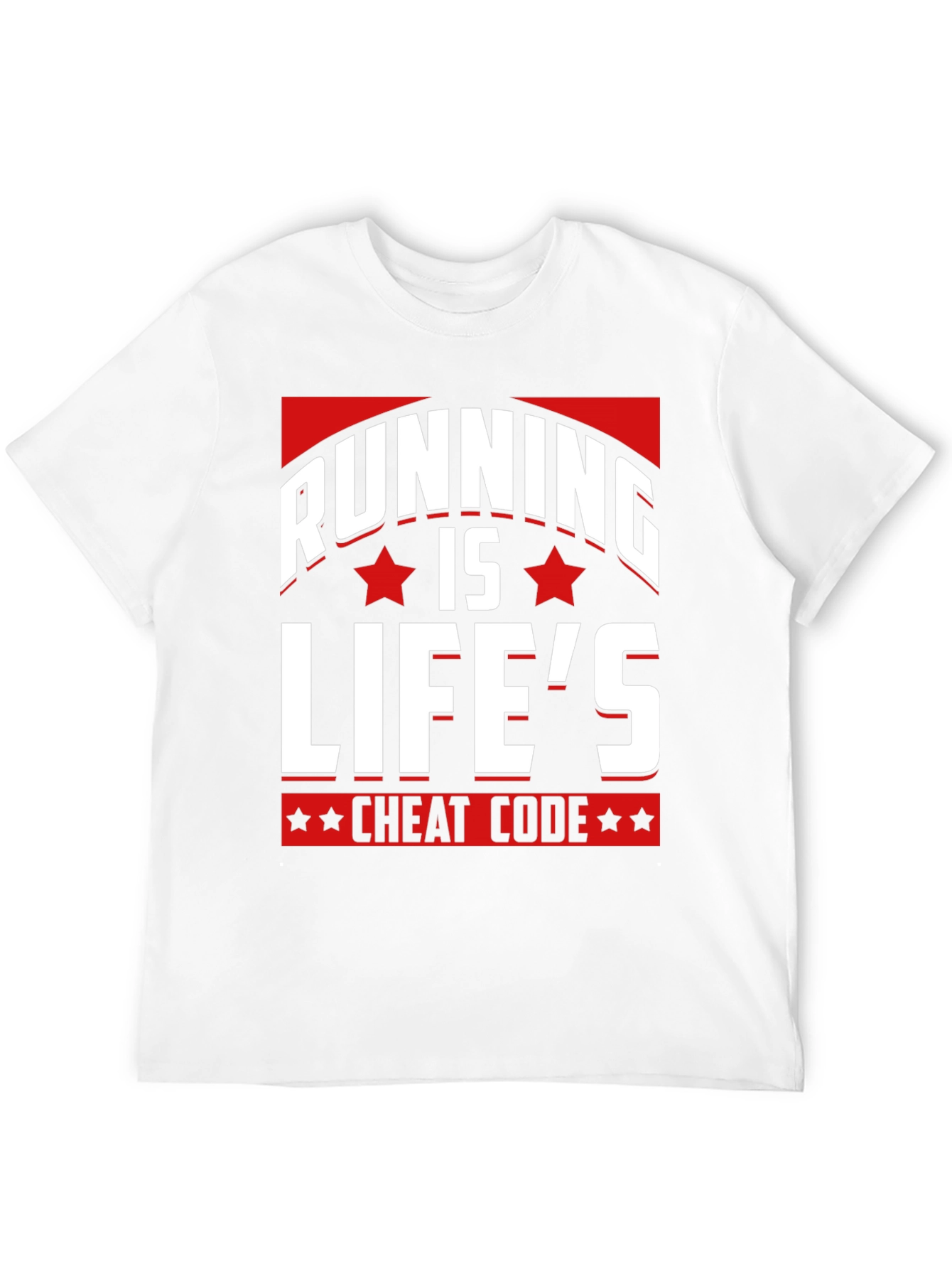 Running is Lifes Cheat Code T-Shirt