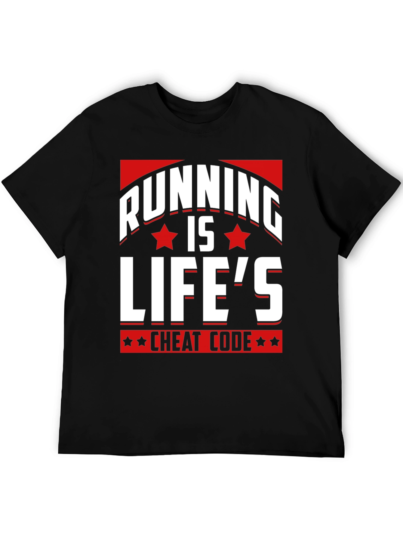 Running is Lifes Cheat Code T-Shirt