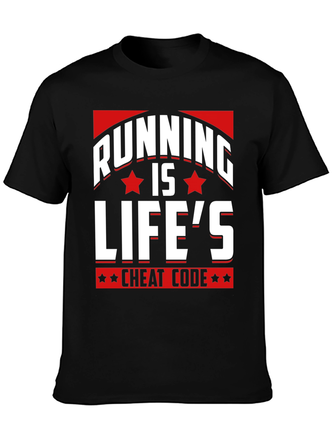 Running is Lifes Cheat Code T-Shirt