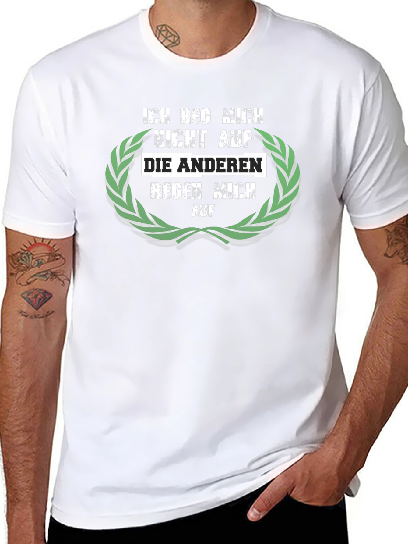 Ich Reg Mich Nicht Auf T-Shirt
