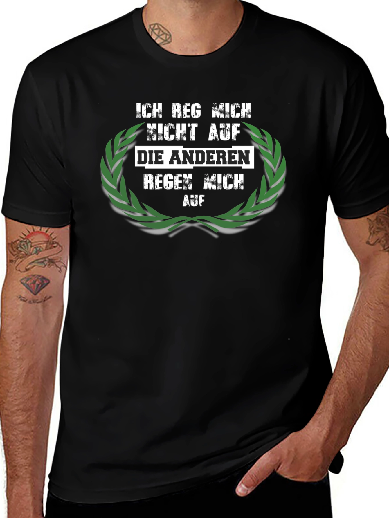 Ich Reg Mich Nicht Auf T-Shirt