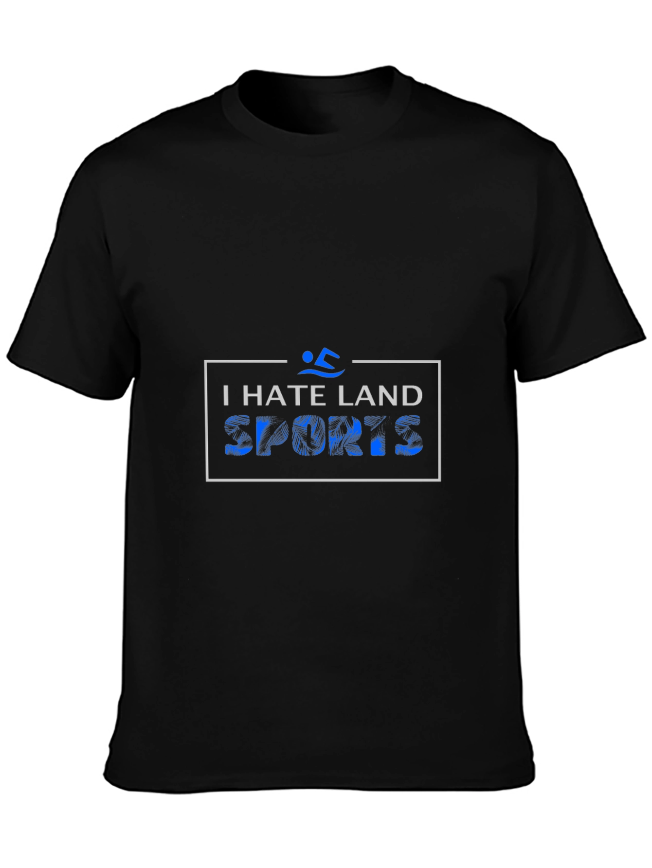 I Hate Land Sports Graphic T-Shirt