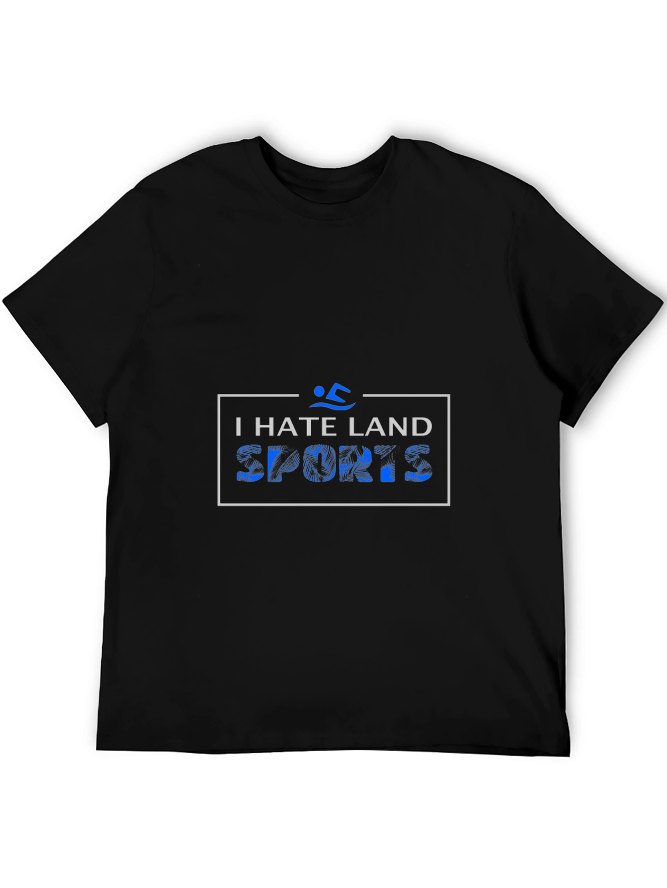I Hate Land Sports Graphic T-Shirt