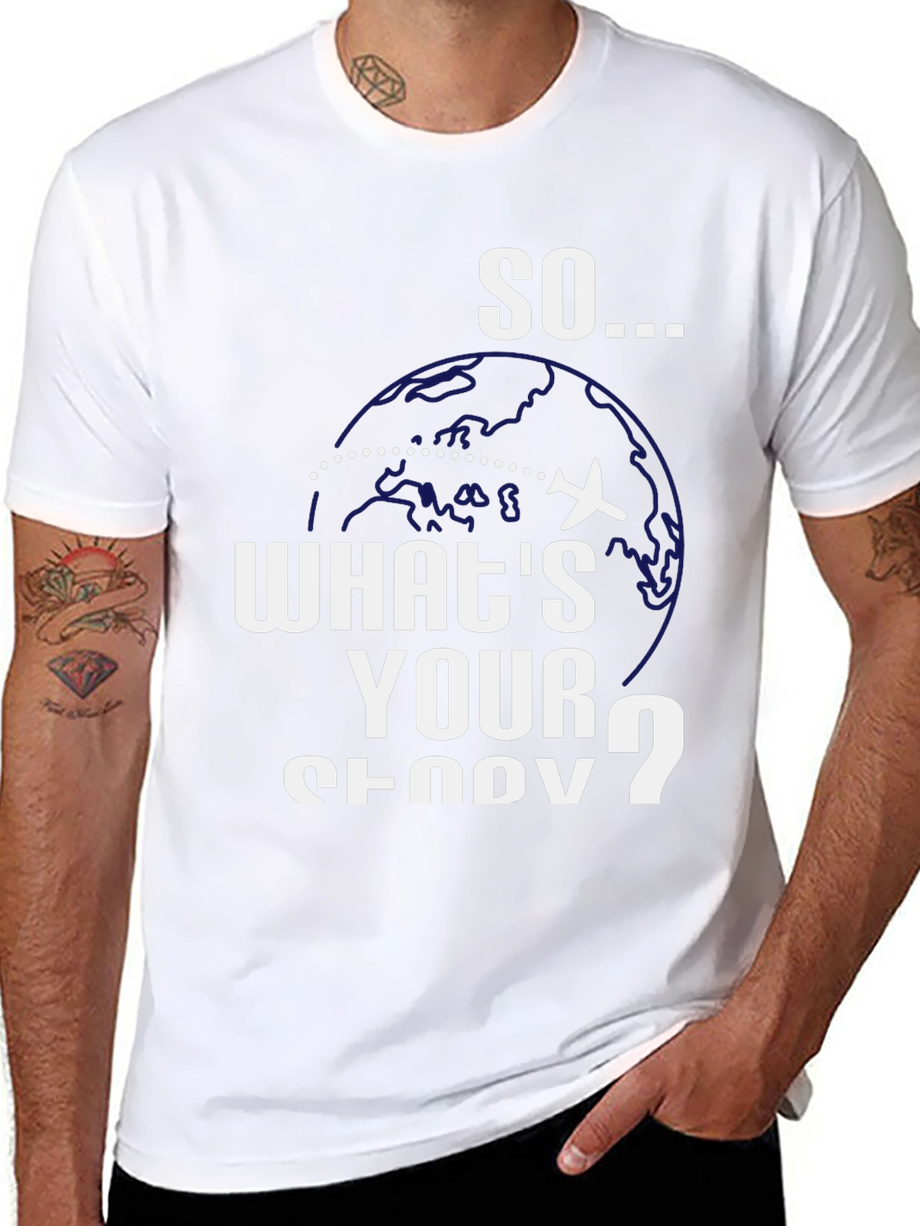 Travel Story T-Shirt - Jetsetter Adventure Tee