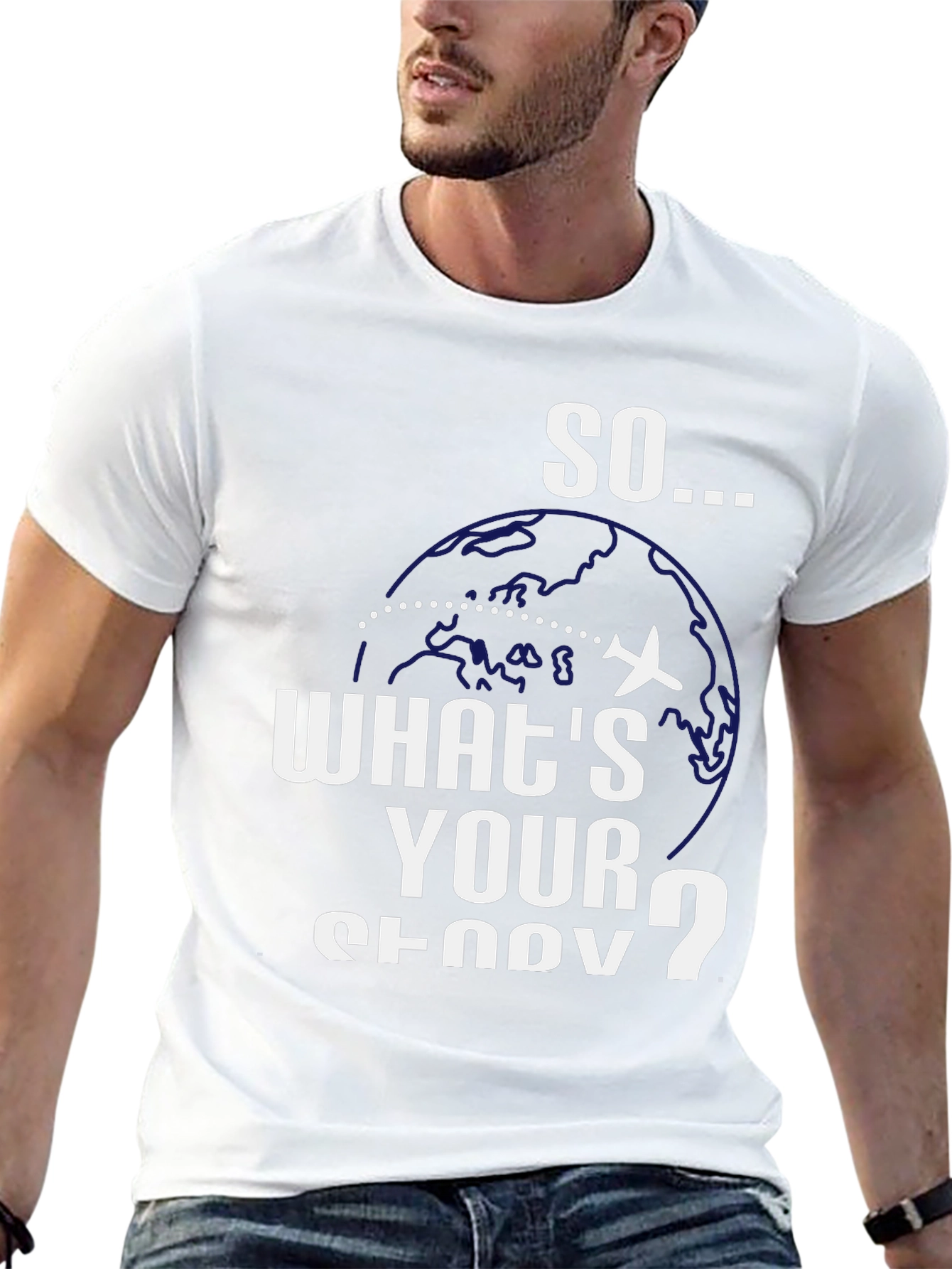 Travel Story T-Shirt - Jetsetter Adventure Tee