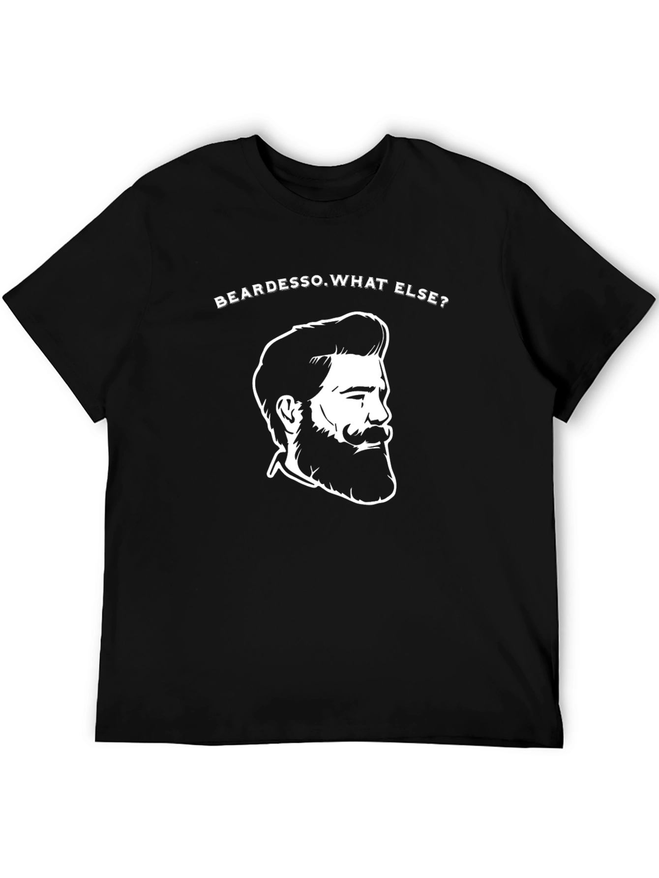 Beardesso Graphic Tee - Mens Black T-Shirt