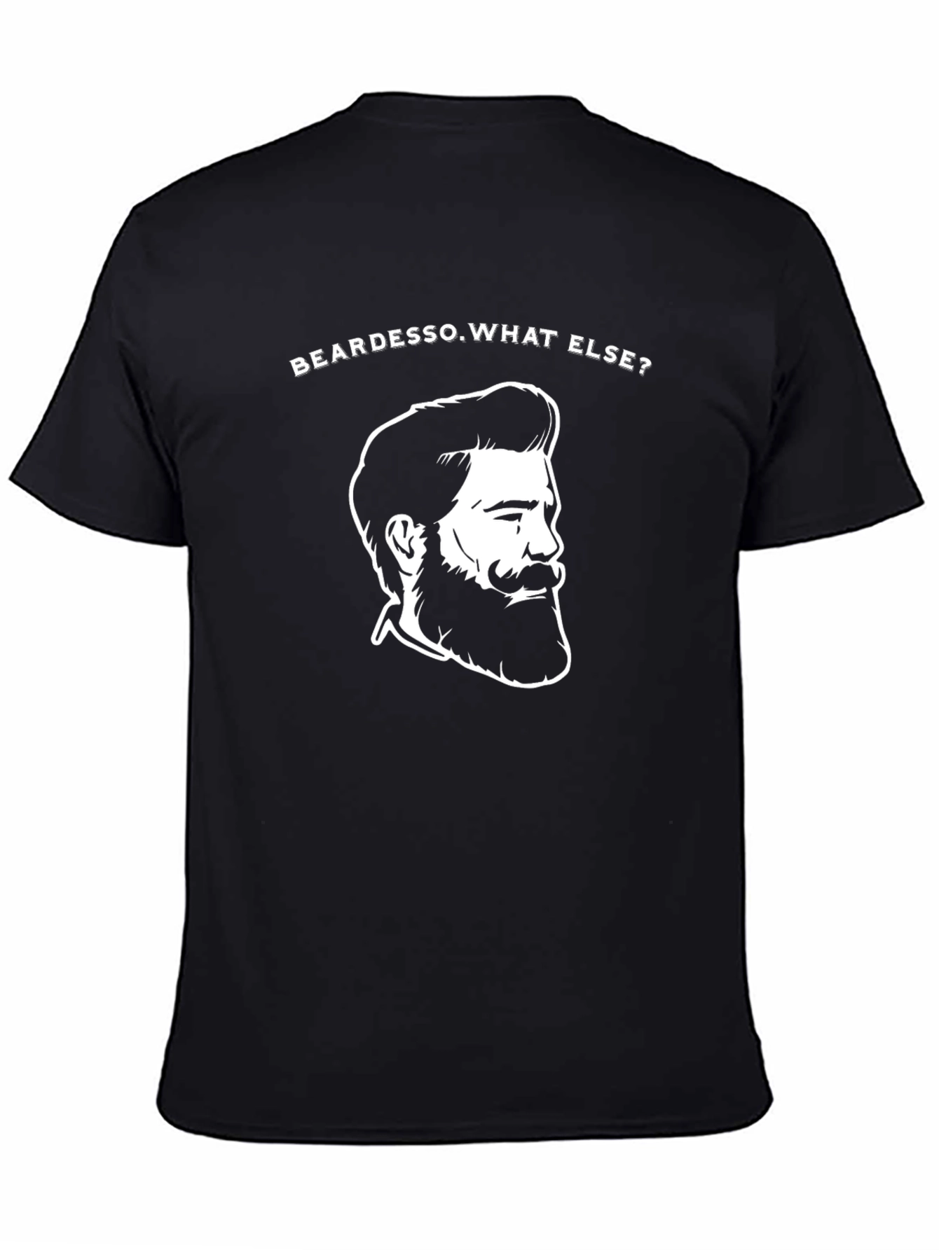 Beardesso Graphic Tee - Mens Black T-Shirt