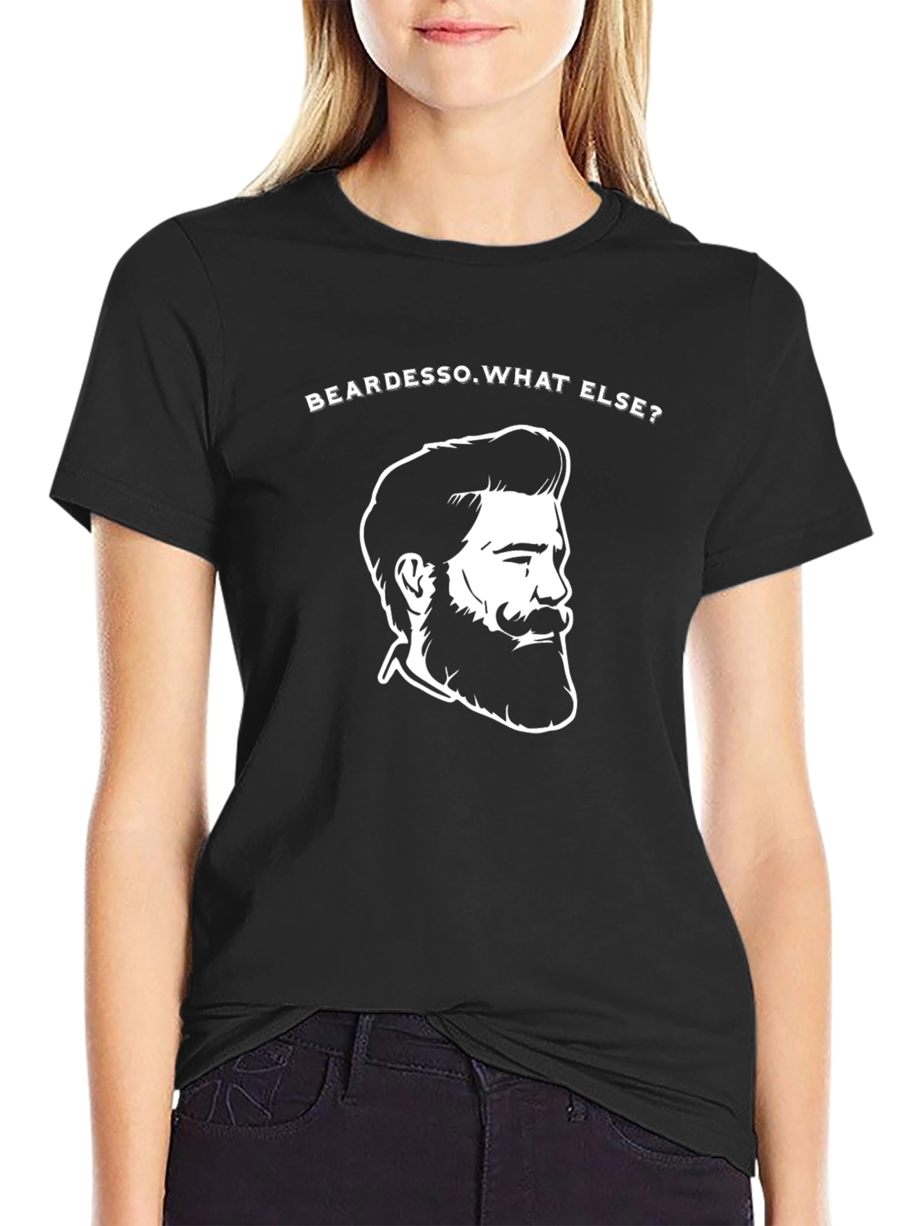 Beardesso Graphic Tee - Mens Black T-Shirt
