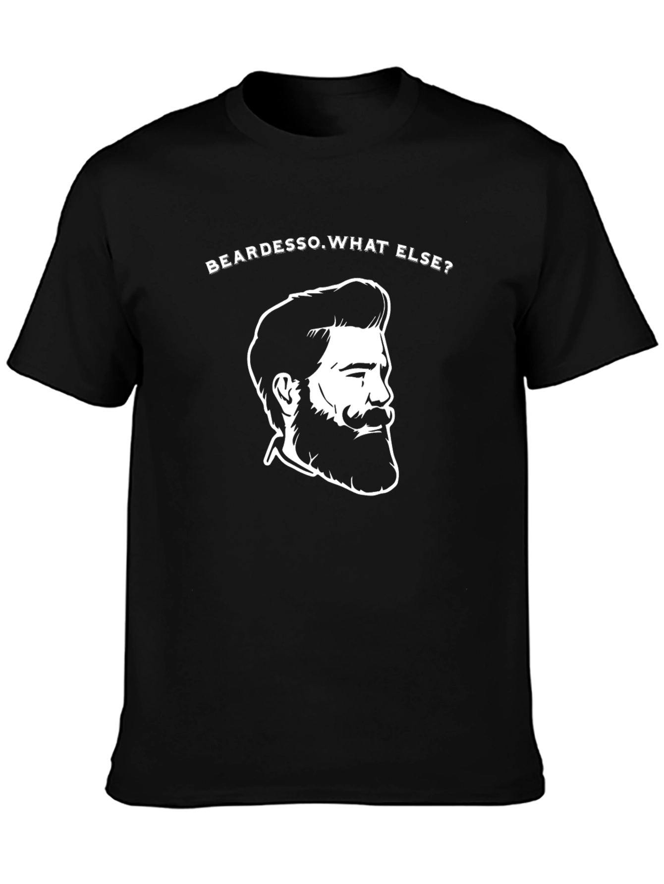 Beardesso Graphic Tee - Mens Black T-Shirt