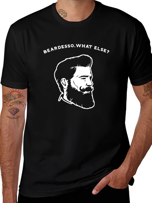 Beardesso Graphic Tee - Mens Black T-Shirt