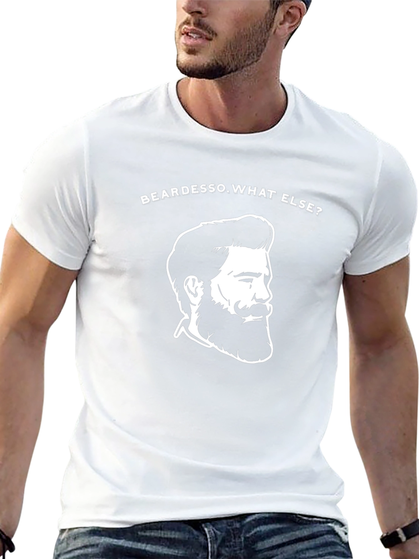 Beardesso Graphic Tee - Mens Black T-Shirt