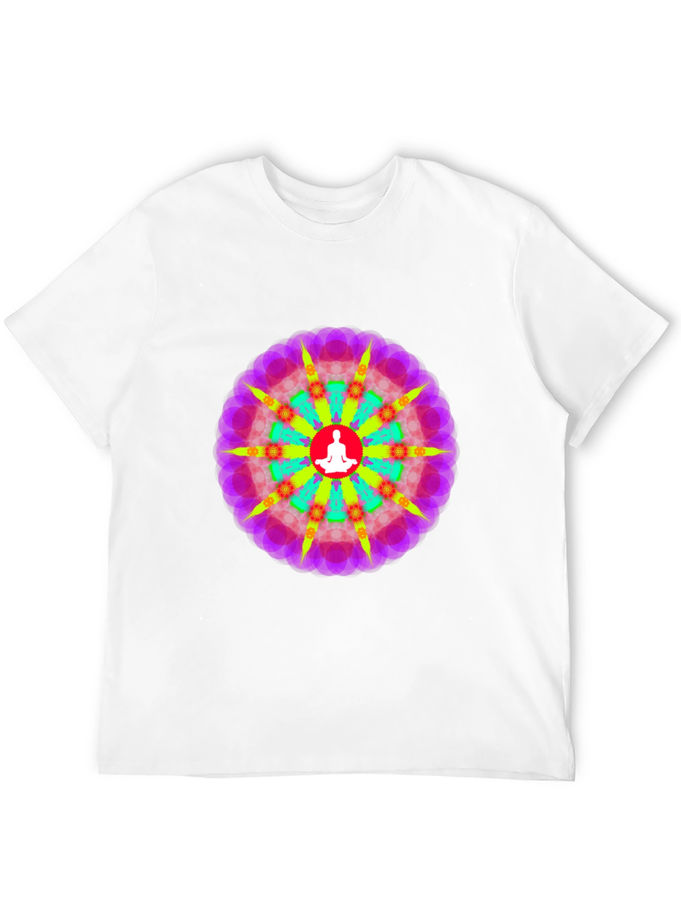 Psychedelic Mandala Yoga T-Shirt