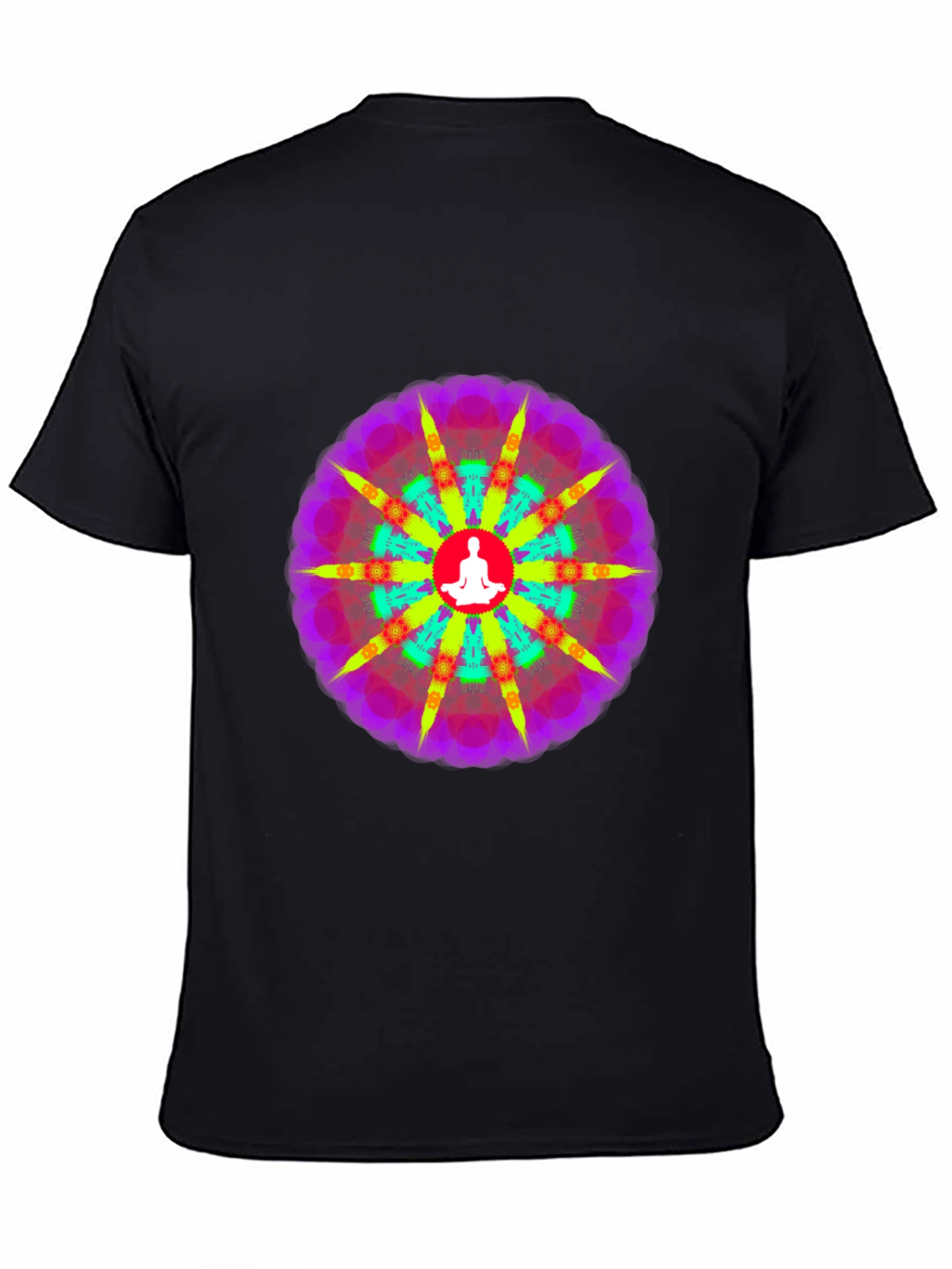 Psychedelic Mandala Yoga T-Shirt